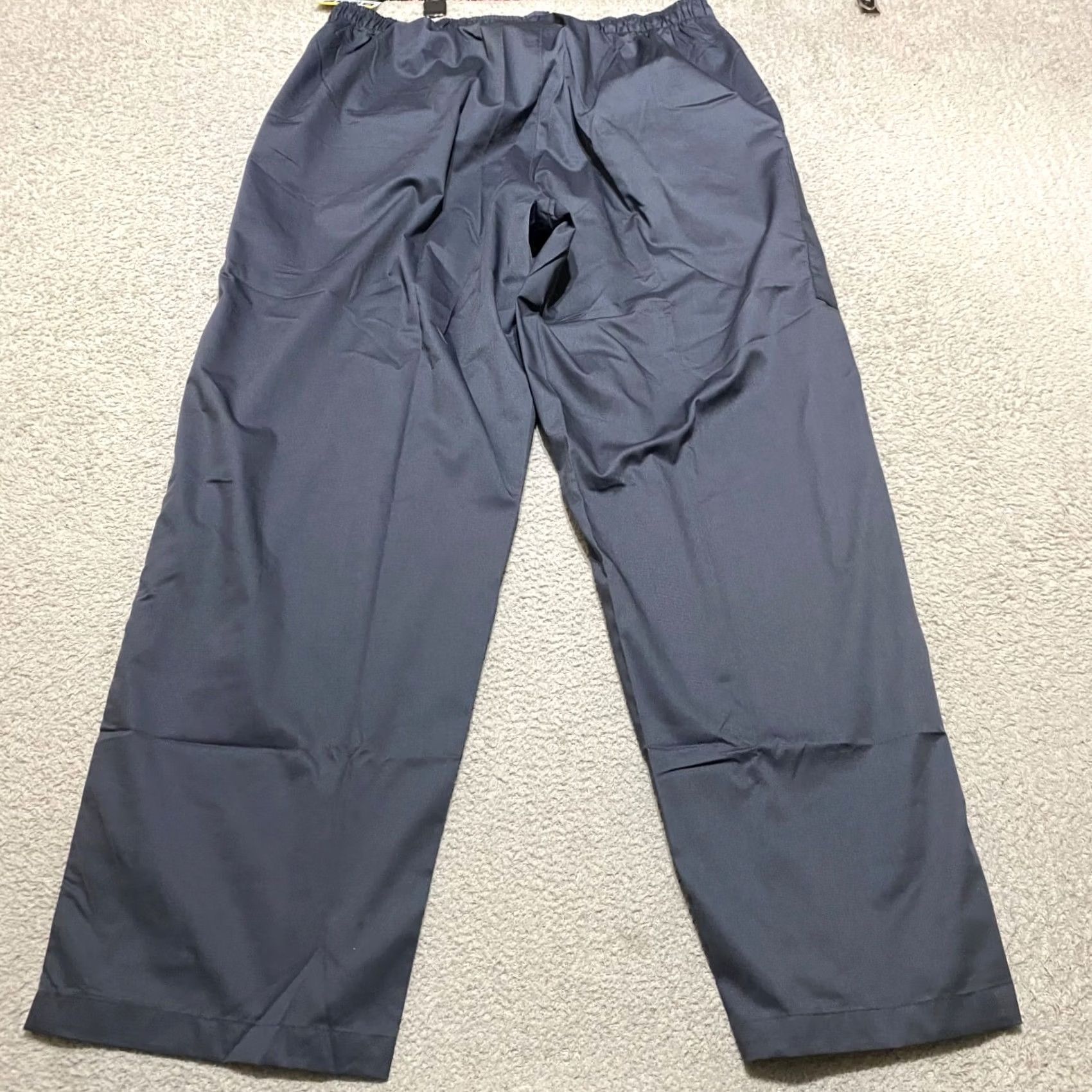 Vintage WonderWink Unisex Pants 3X Gray NWT Medical Scrubs Pockets Polyester Wonder Work Pants Size US 39 - 2 Thumbnail