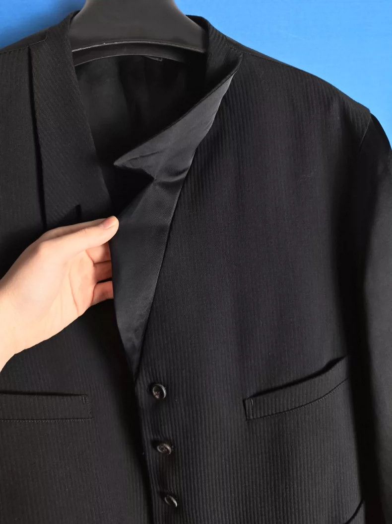 Yohji Yamamoto Yohji Yamamoto 91aw cut short jacket 2503-Nextarrow Size US M / EU 48-50 / 2 - 4 Thumbnail