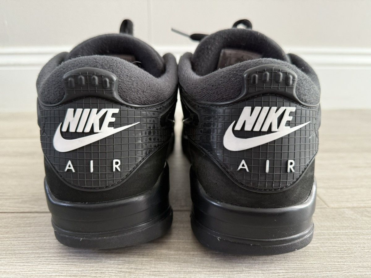Jordan Brand Men's Air Jordan 4 RM Black Cat Black White Size 12 Used Size US 12 / EU 45 - 6 Thumbnail