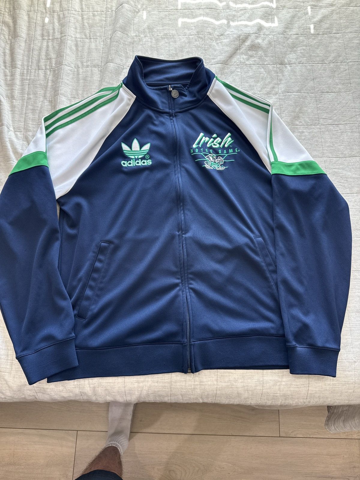 Adidas Adidas XL zip up jacket Size US XL / EU 56 / 4 - 1 Thumbnail