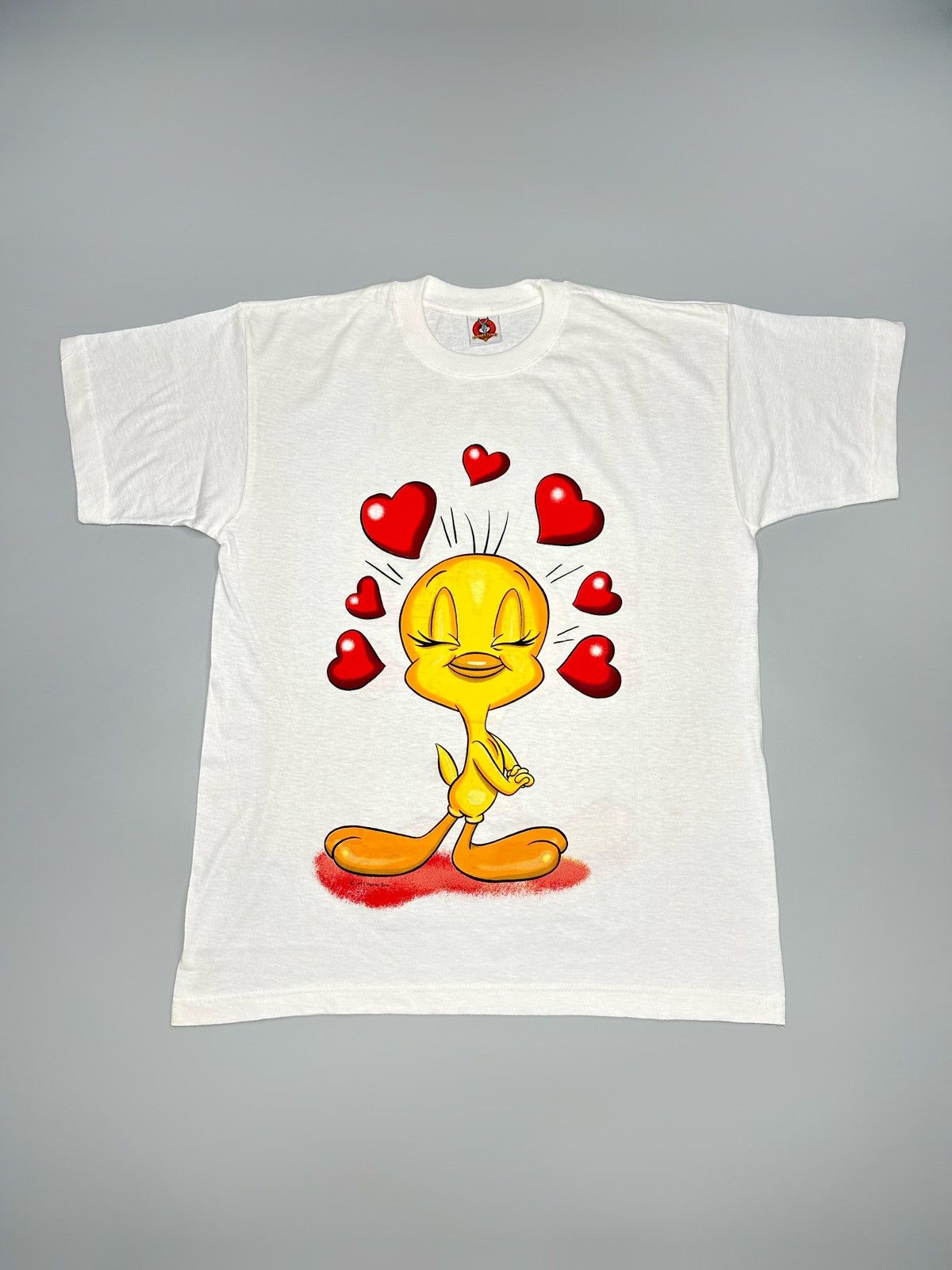 Warner Bros Vintage 1997’s Looney Tunes Tweety Tee Size US L / EU 52-54 / 3 - 1 Thumbnail