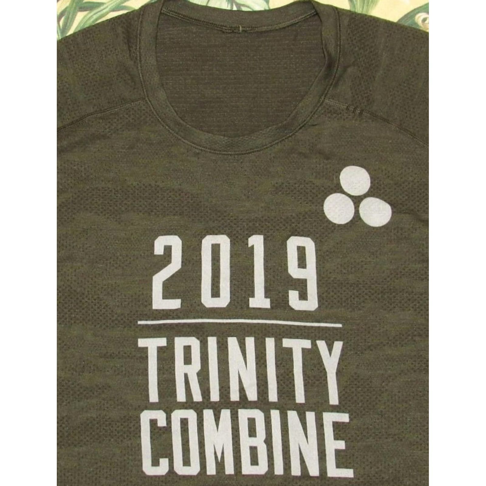 Lululemon LULULEMON Cross Fit Green Short Sleeve Tech T Shirt Large L Mens Size US L / EU 52-54 / 3 - 2 Thumbnail