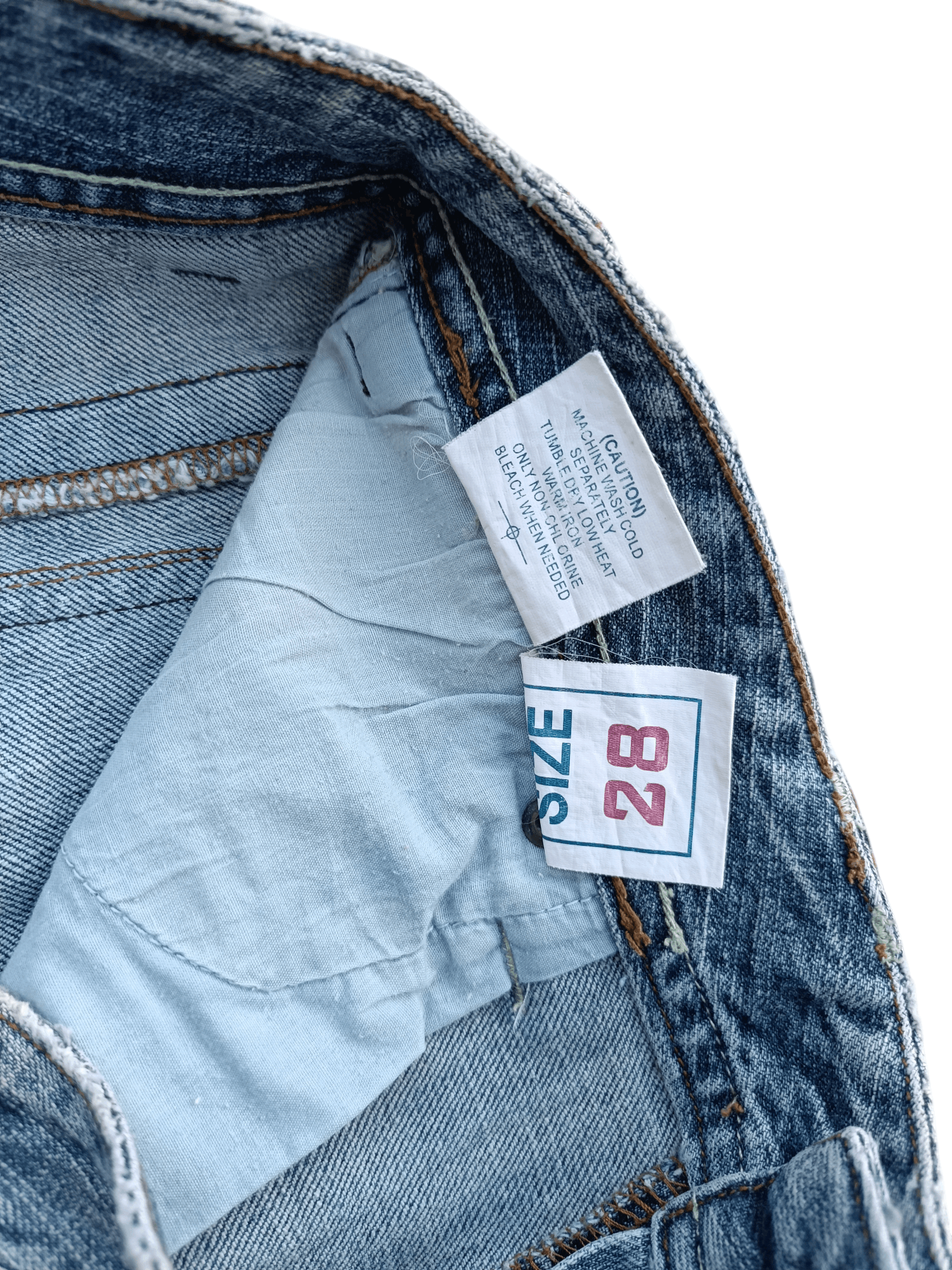 If Six Was Nine × Japanese Brand INSANE Vintage Embroidered Dragon Tribal Flared Denim Jeans Size US 28 / EU 44 - 6 Thumbnail