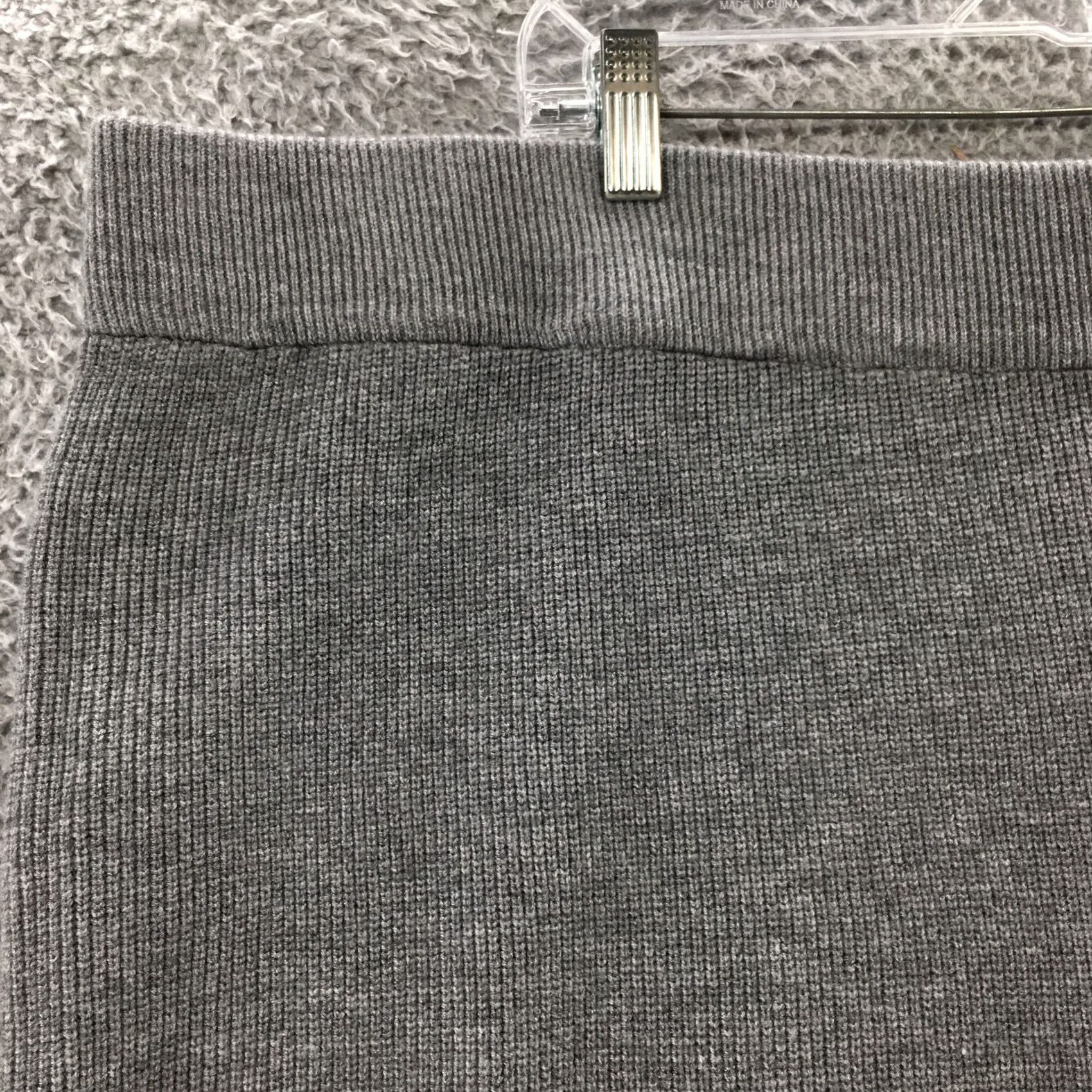Vintage A New Day Ankle Wide-Leg Pants Womens 3X Gray High Rise Knit NEW Size 40" / US 18 - 4 Thumbnail