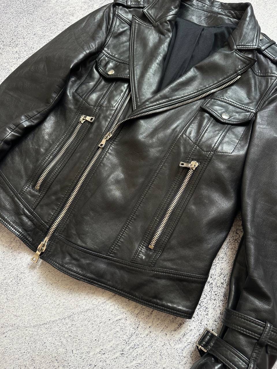 Balmain Balmain Men’s Leather Jacket With Straps Size 48 Size US M / EU 48-50 / 2 - 6 Thumbnail