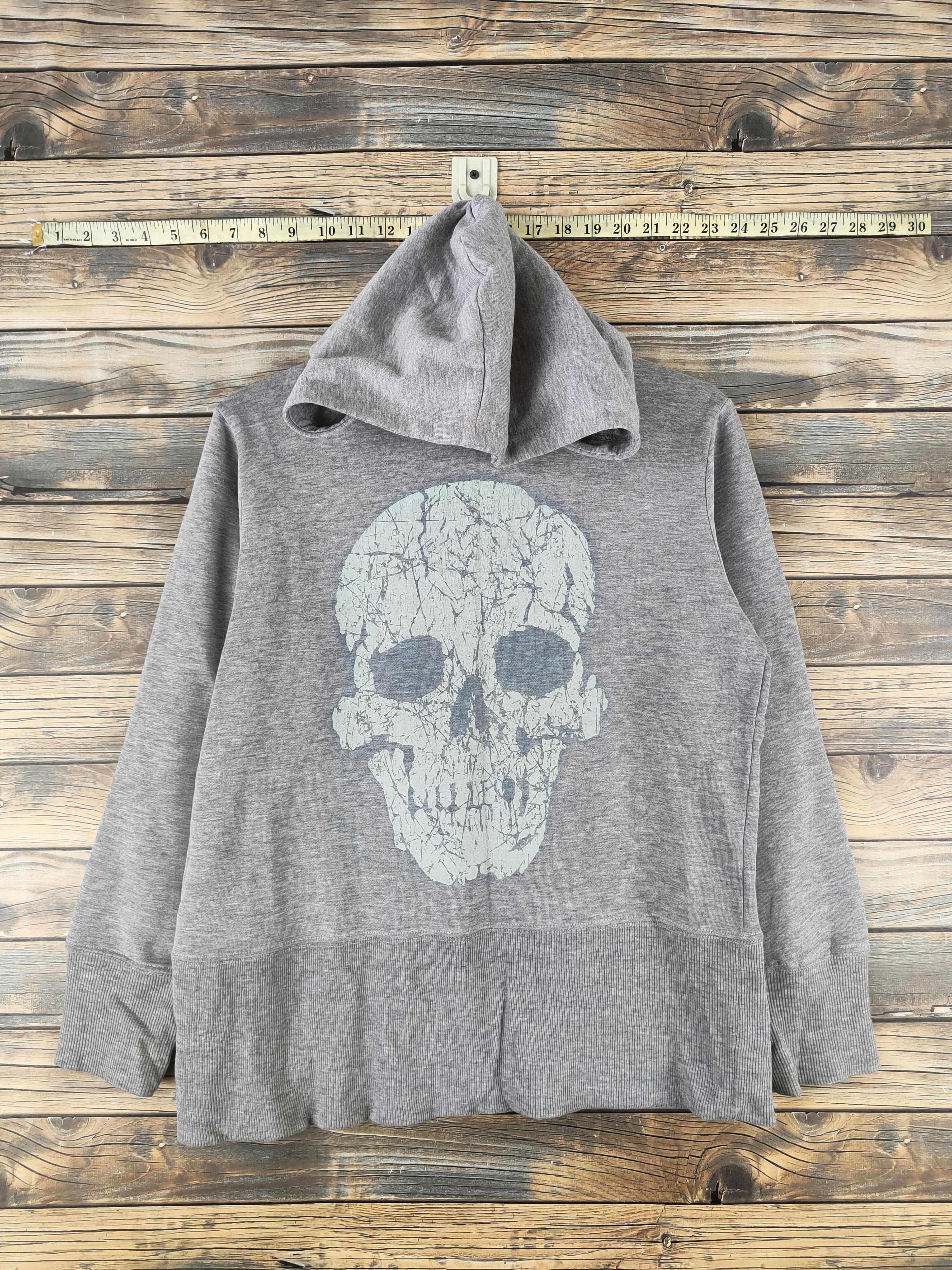 Japanese Brand DL Ecruse Gray Hoodie Sweatshirt #46-784 Size L / US 10 / IT 46 - 1 Thumbnail