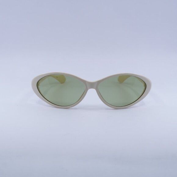 Gucci Gucci GG1377S 001 Sunglasses Shiny Ivory Cat Eye Frame Size ONE SIZE - 3 Thumbnail