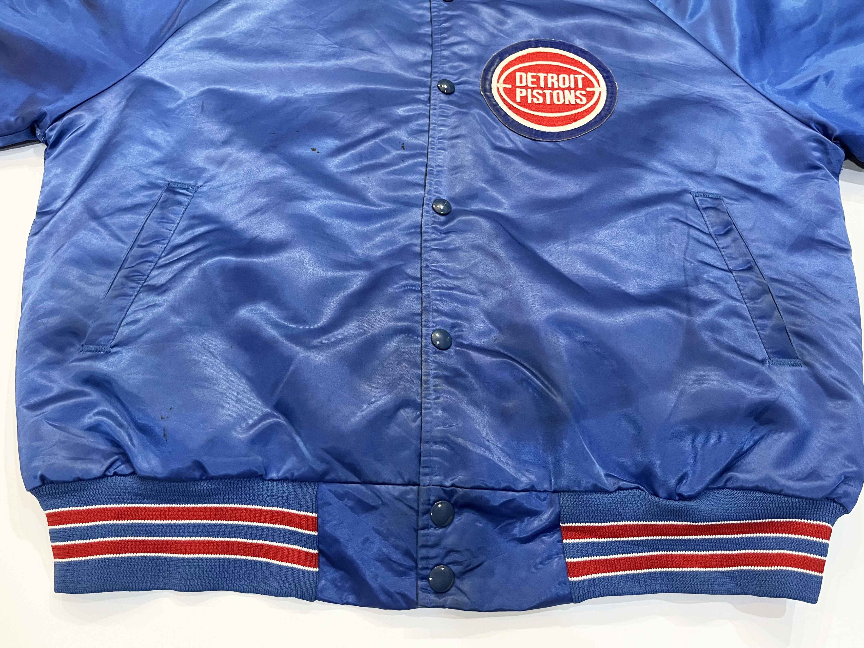 Chalk Line × NBA × Vintage Vintage Chalk Line NBA Detroit Pistons Satin Bomber Jacket Size US L / EU 52-54 / 3 - 6 Thumbnail