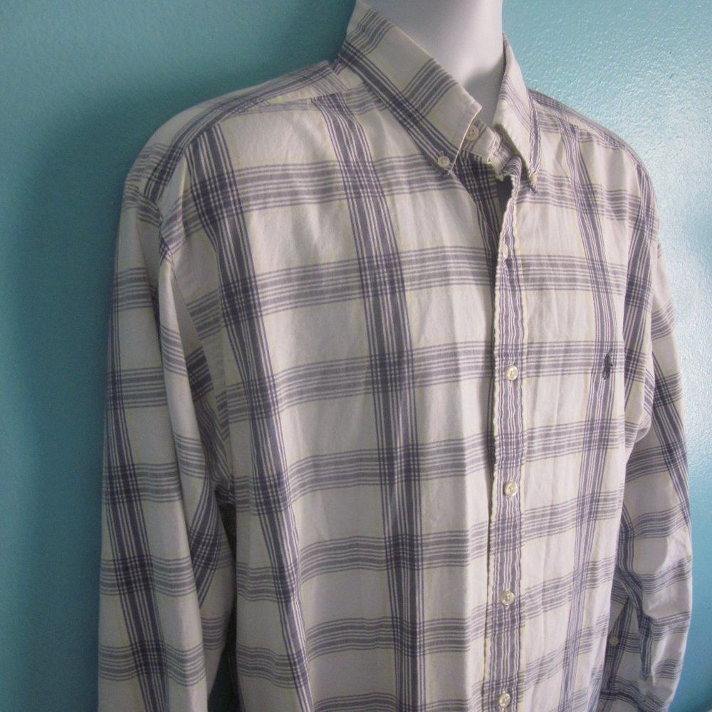 Ralph Lauren Vintage Ralph Lauren Casual Button Front Shirt Size L Size US L / EU 52-54 / 3 - 7 Thumbnail
