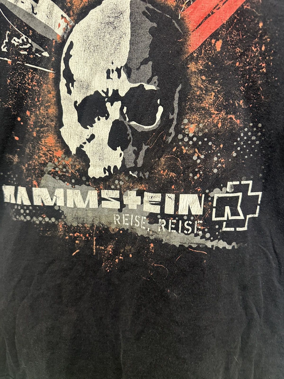 Band Tees × Vintage Rammstein reise tee big logo band t-shirt Size US M / EU 48-50 / 2 - 4 Thumbnail