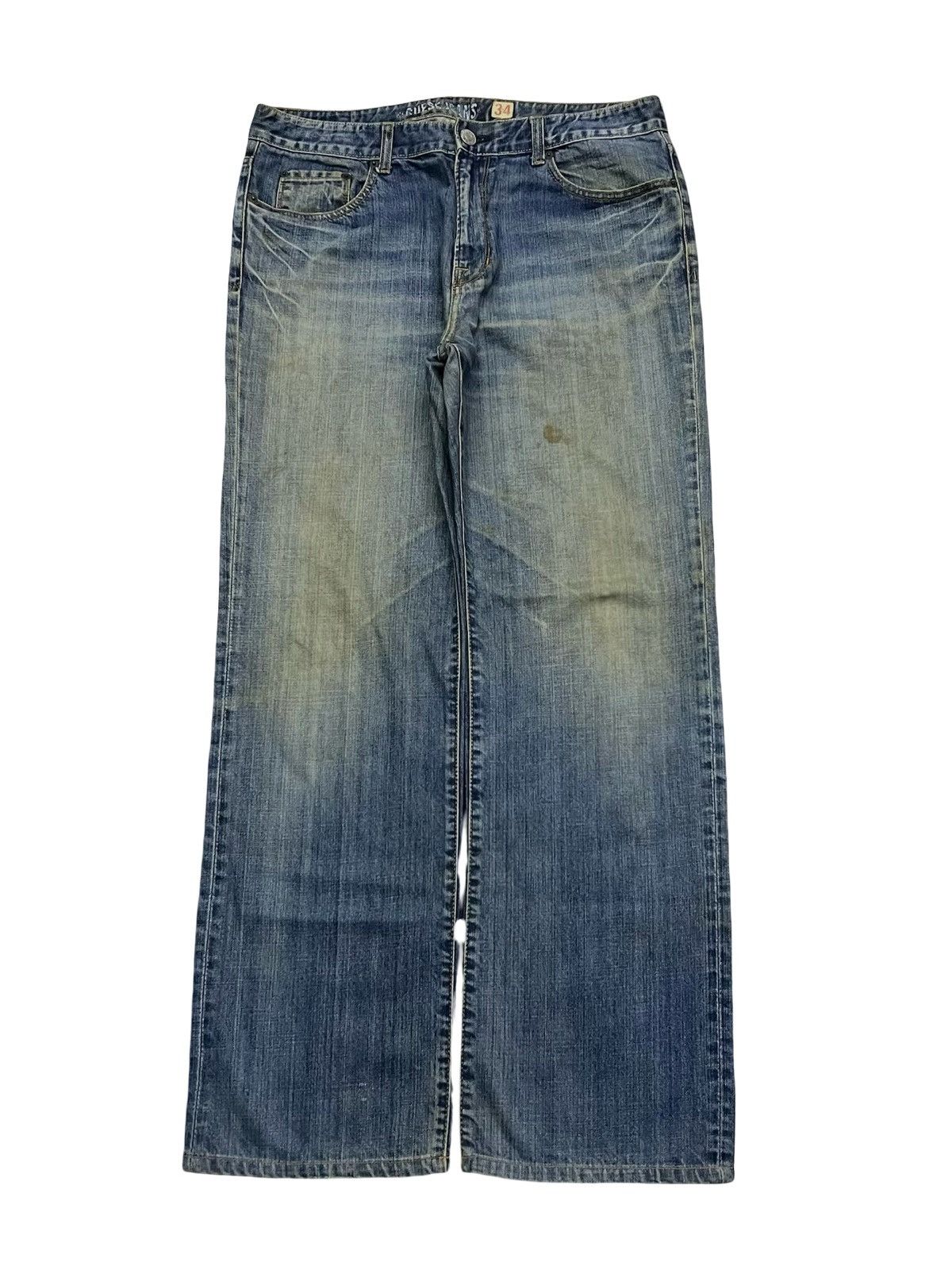 Guess Vintage GUESS Jeans “My Name Is Legend” | 90s Y2K | Size 35 Size US 35 - 2 Thumbnail