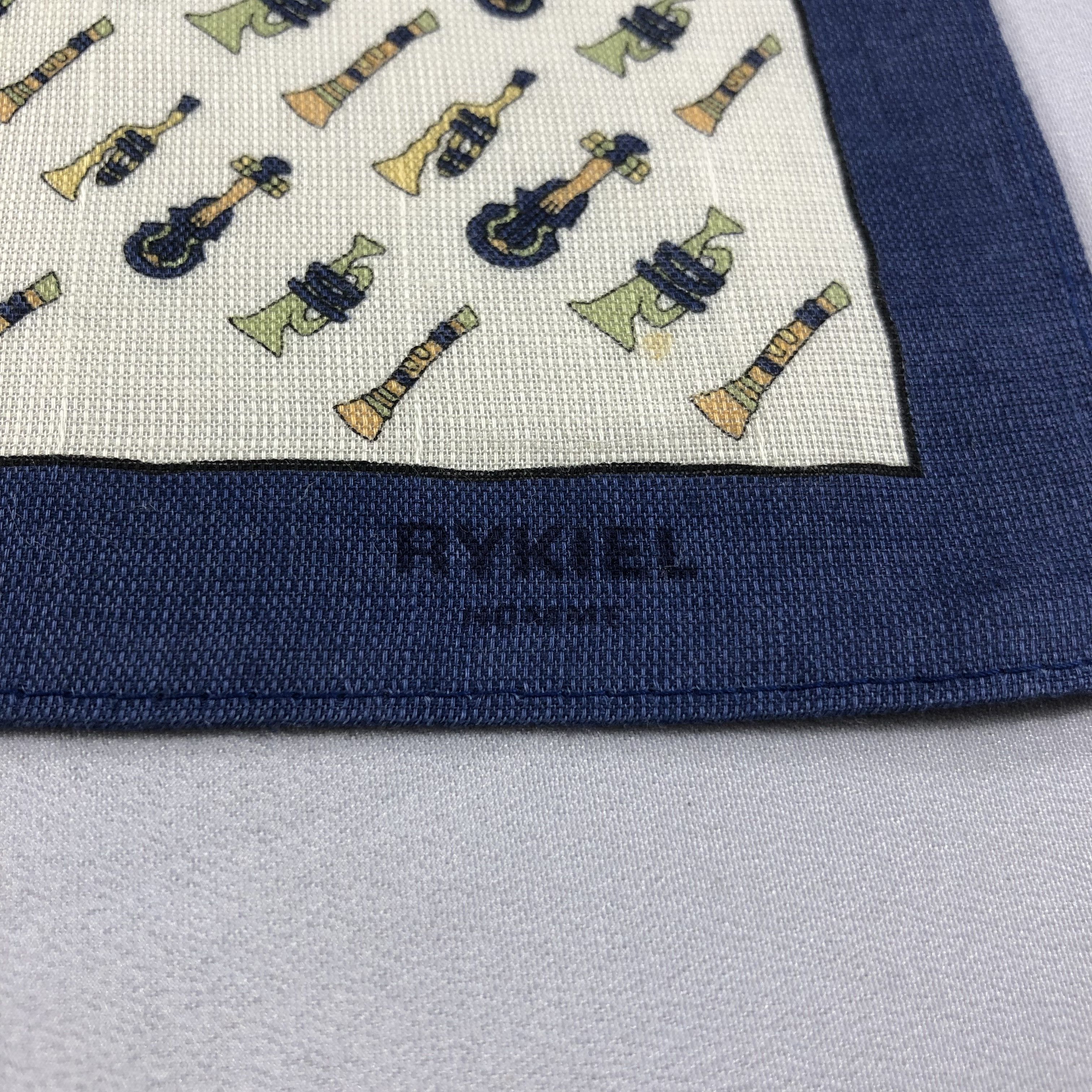 Sonia Rykiel Rykiel Homme Handkerchief Neckerchief Bandana H1929 Size ONE SIZE - 4 Thumbnail