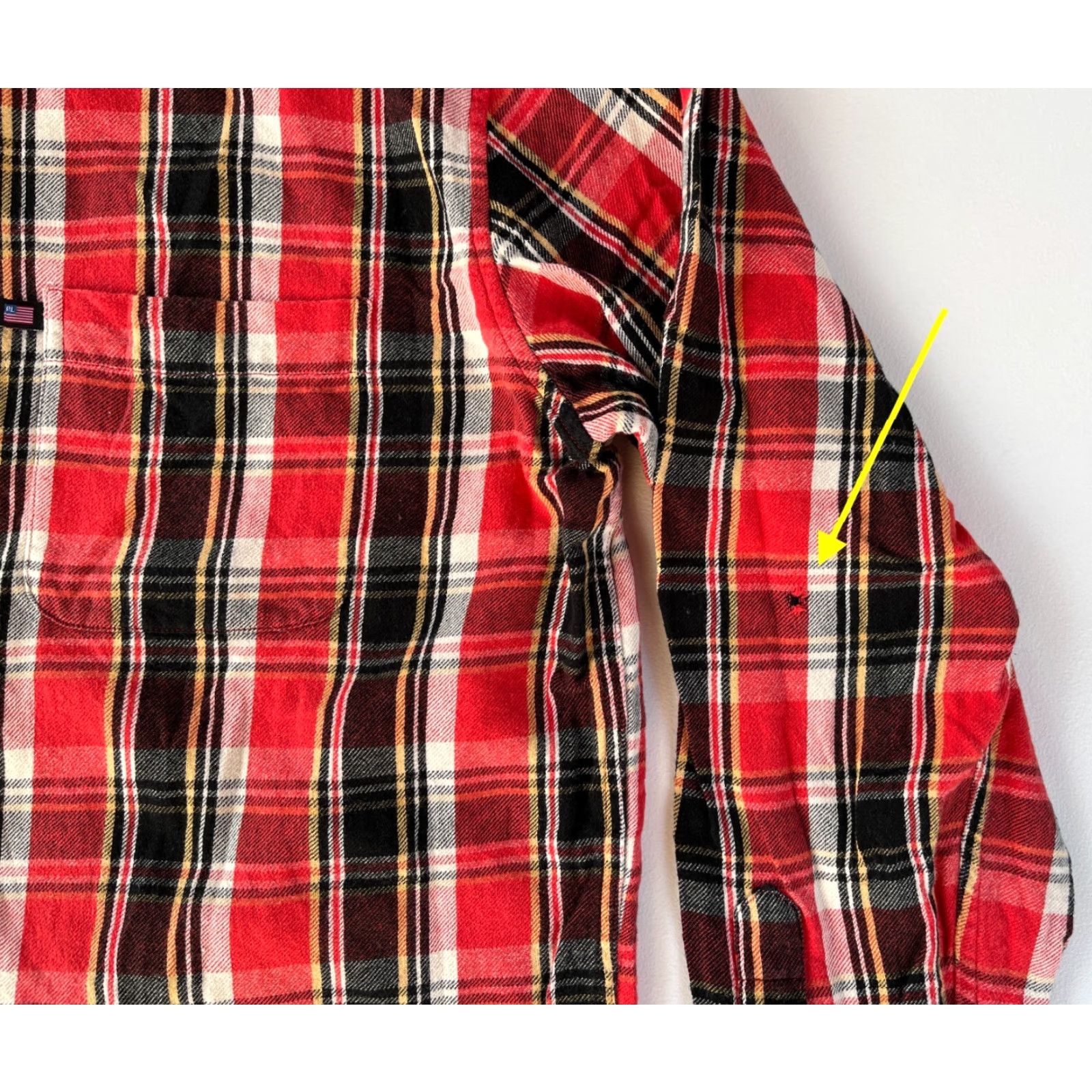 Ralph Lauren VINTAGE Ralph Lauren Jeans Co. Button-Down Shirt M Red Plaid 90s Mens Button-Down Shirt Size US M / EU 48-50 / 2 - 6 Thumbnail