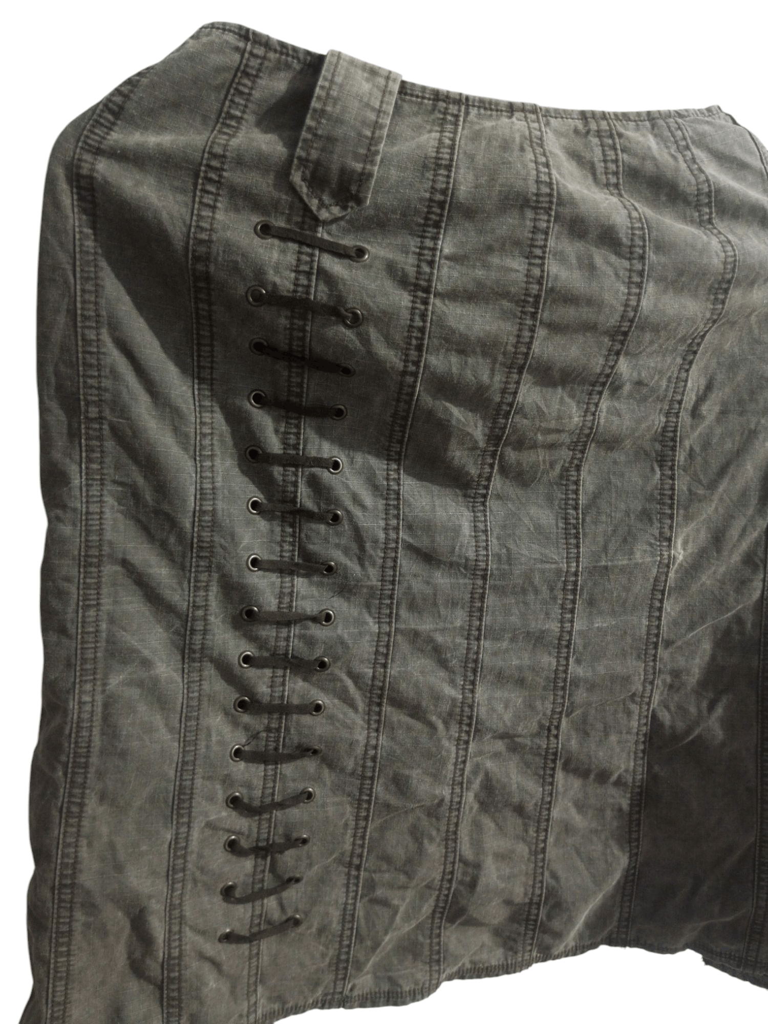 Japanese Brand × Vintage Vintage Grace continental lace up skrits Size 29" - 5 Thumbnail