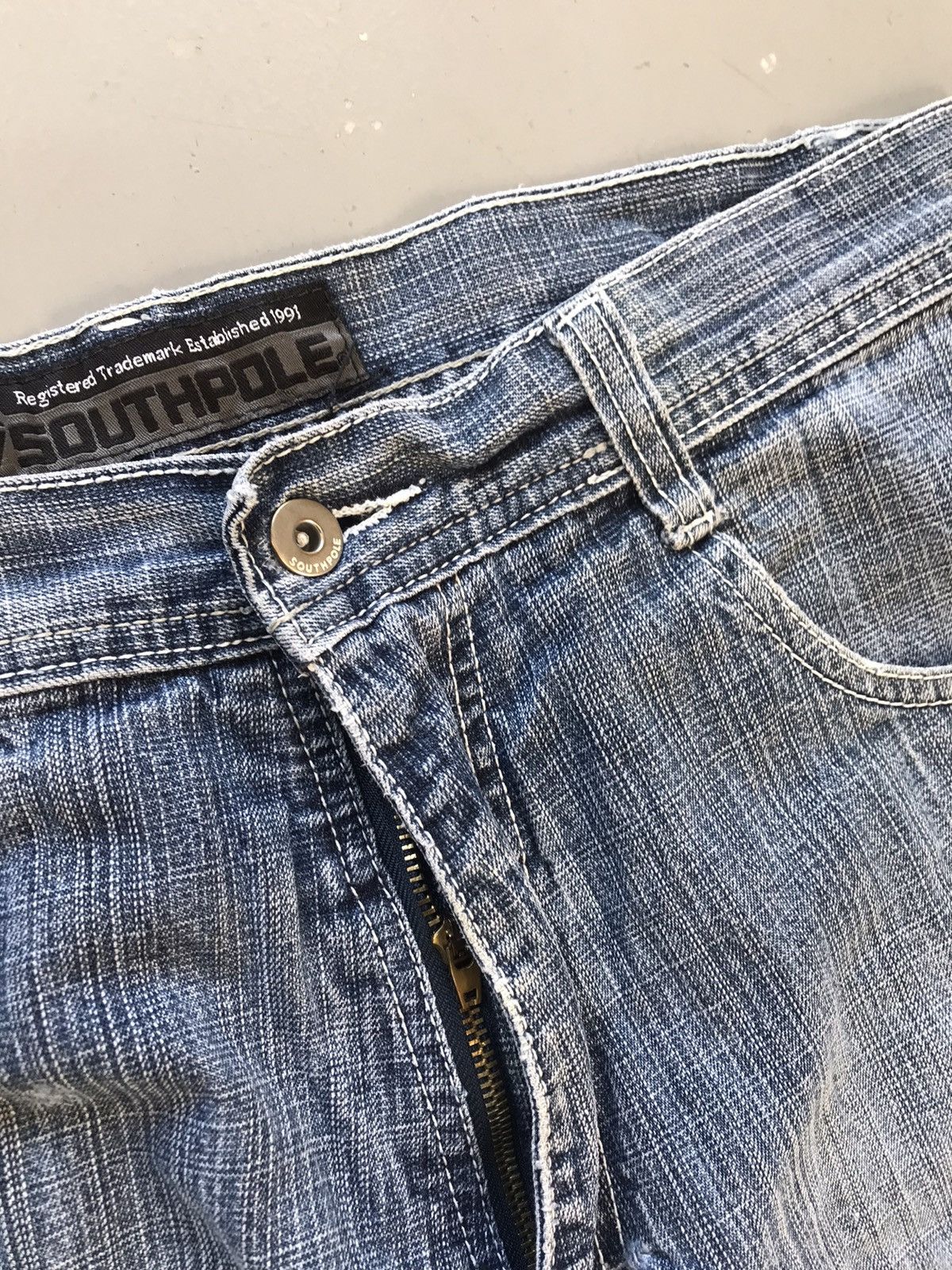 Southpole × Vintage Vintage Southpole red tab denim Size US 34 / EU 50 - 7 Thumbnail