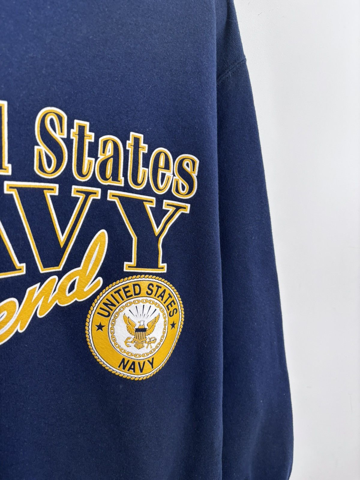 Soffe Vintage 1990s MJ Soffe United States Navy Sweatshirt Size US M / EU 48-50 / 2 - 6 Thumbnail