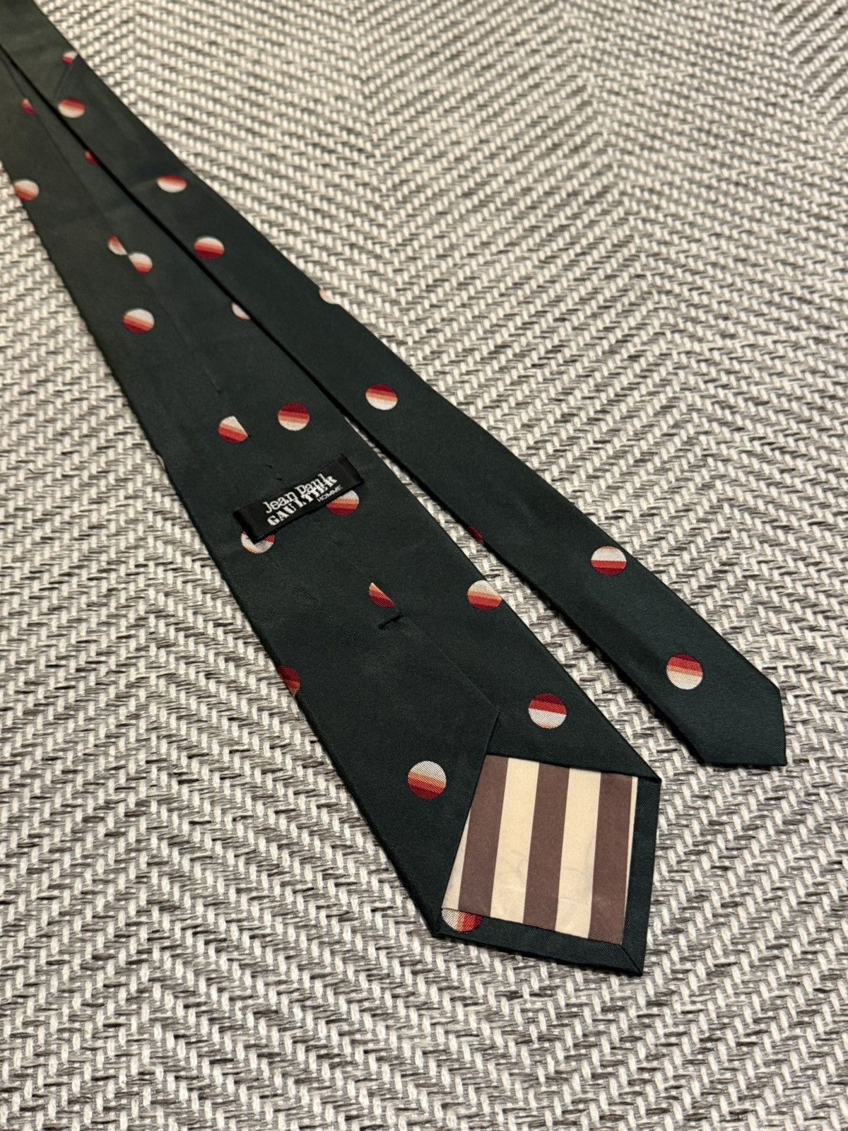 Jean Paul Gaultier Jean Paul Gaultier HOMME Gradient Polka Dot Tie Size ONE SIZE - 4 Thumbnail