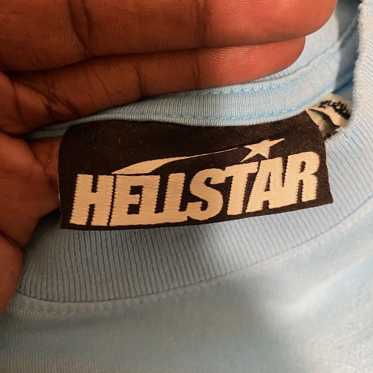 HELLSTAR Hellstar Box Logo Tee Blue Size US M / EU 48-50 / 2 - 6 Thumbnail