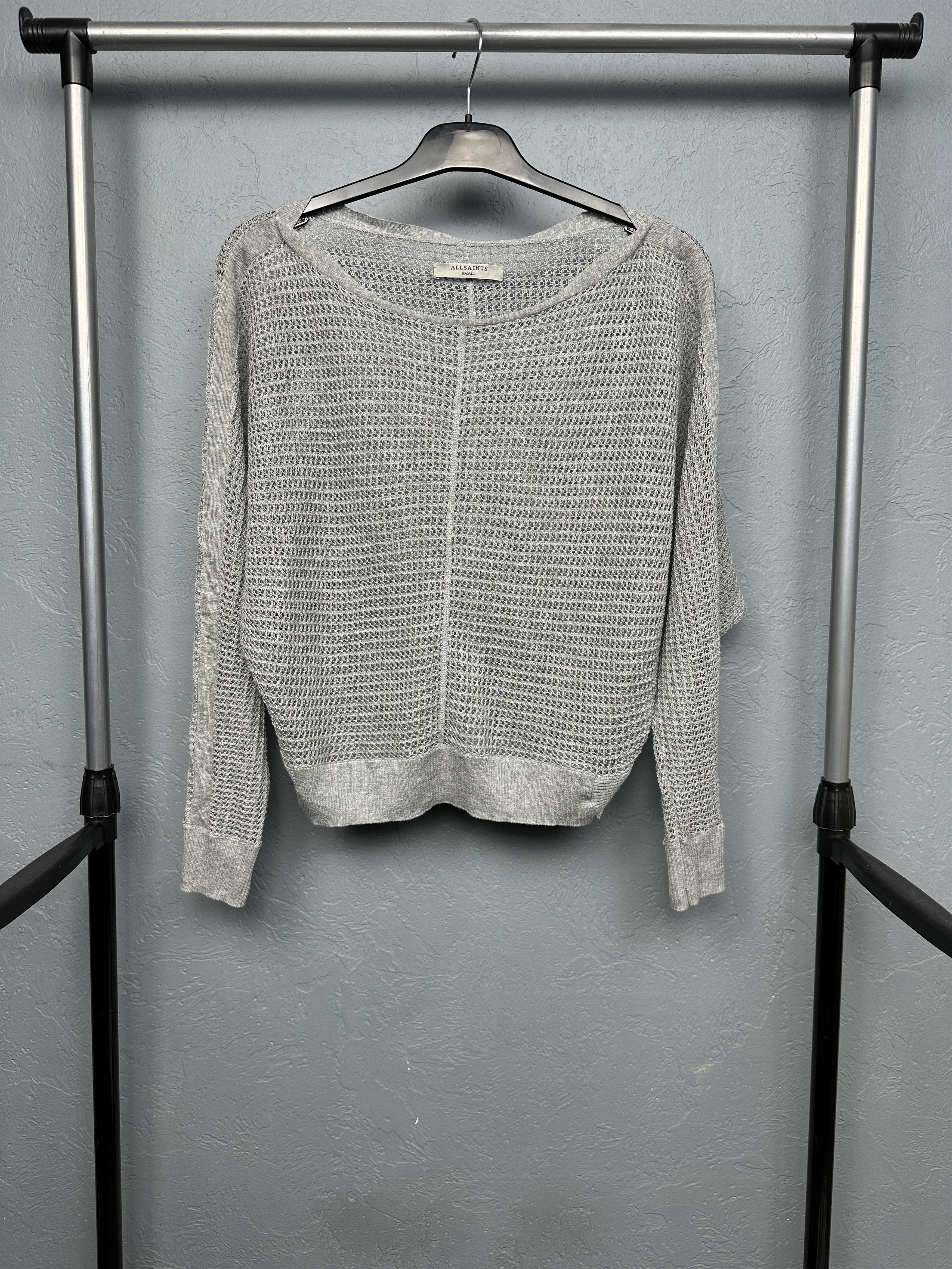 Allsaints Allsaints Womens Mesh Knit Sweater Size S / US 4 / IT 40 - 1 Thumbnail