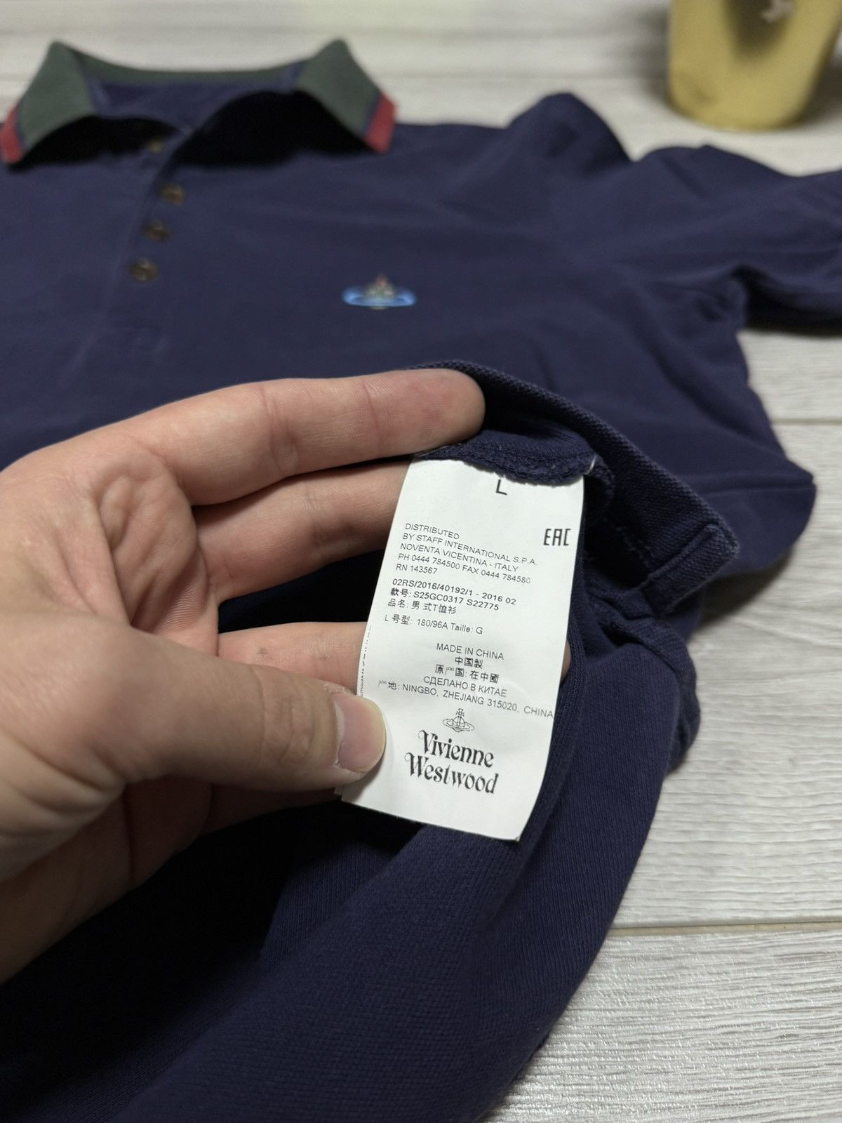 Vivienne Westwood Vivienne Westwood vintage small orb polo shirt Size US L / EU 52-54 / 3 - 7 Thumbnail