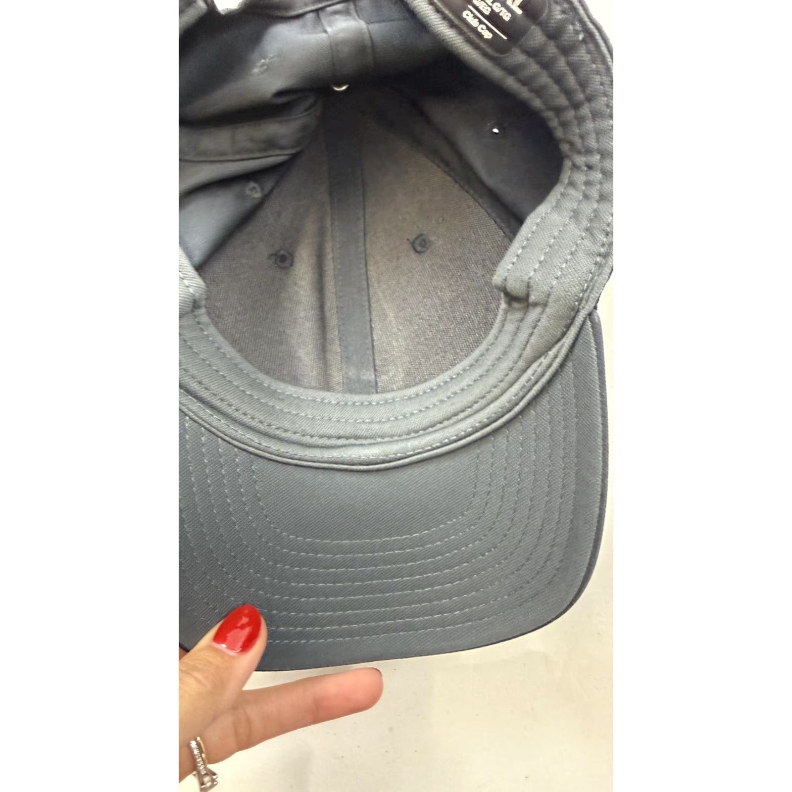 Nike Nike Hat Cap Snap Back Mens L/XL Black Dri-Fit Club Cap Golf Running Sportswear Size ONE SIZE - 5 Thumbnail