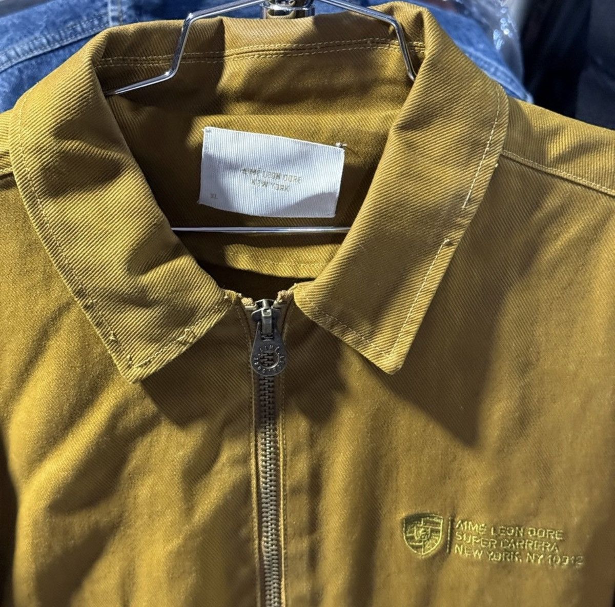 Aime Leon Dore Aimé Leon Dore x Porsche 911SC Mechanic Jacket Khaki Mens XL Size US XL / EU 56 / 4 - 2 Thumbnail