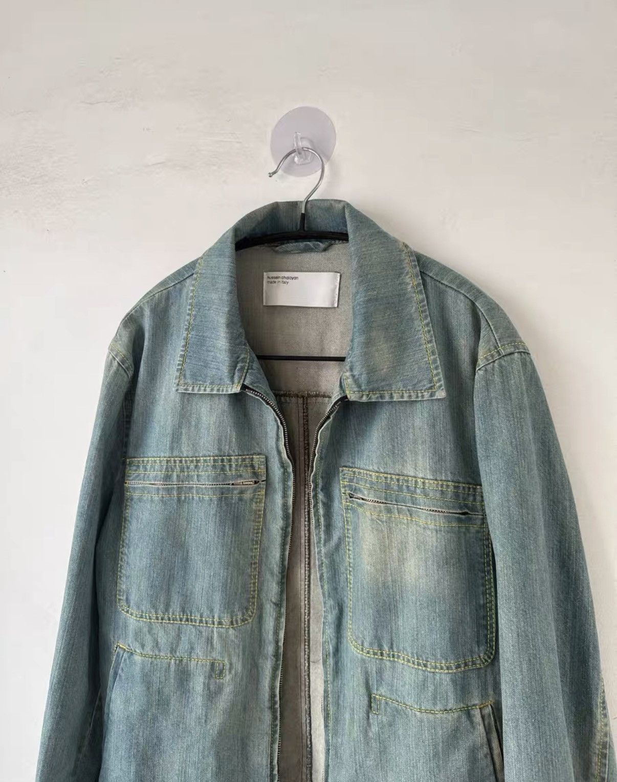 Hussein Chalayan Hussein Chalayan denim jacket K7 Size US M / EU 48-50 / 2 - 3 Thumbnail