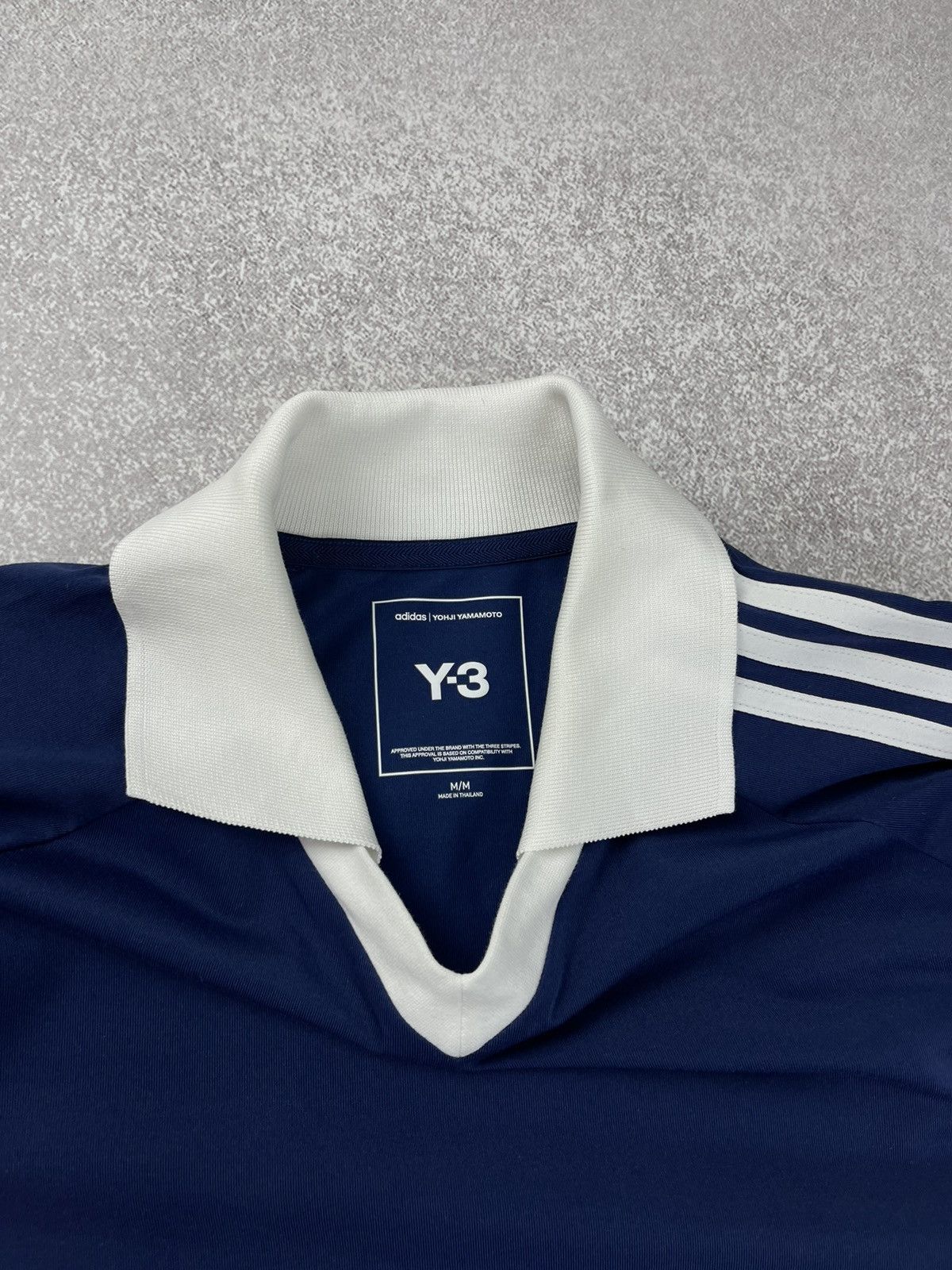 Y-3 Adidas Y-3 Yohji Yamamoto Cut Line Tee Unisex Size M Size US M / EU 48-50 / 2 - 6 Thumbnail
