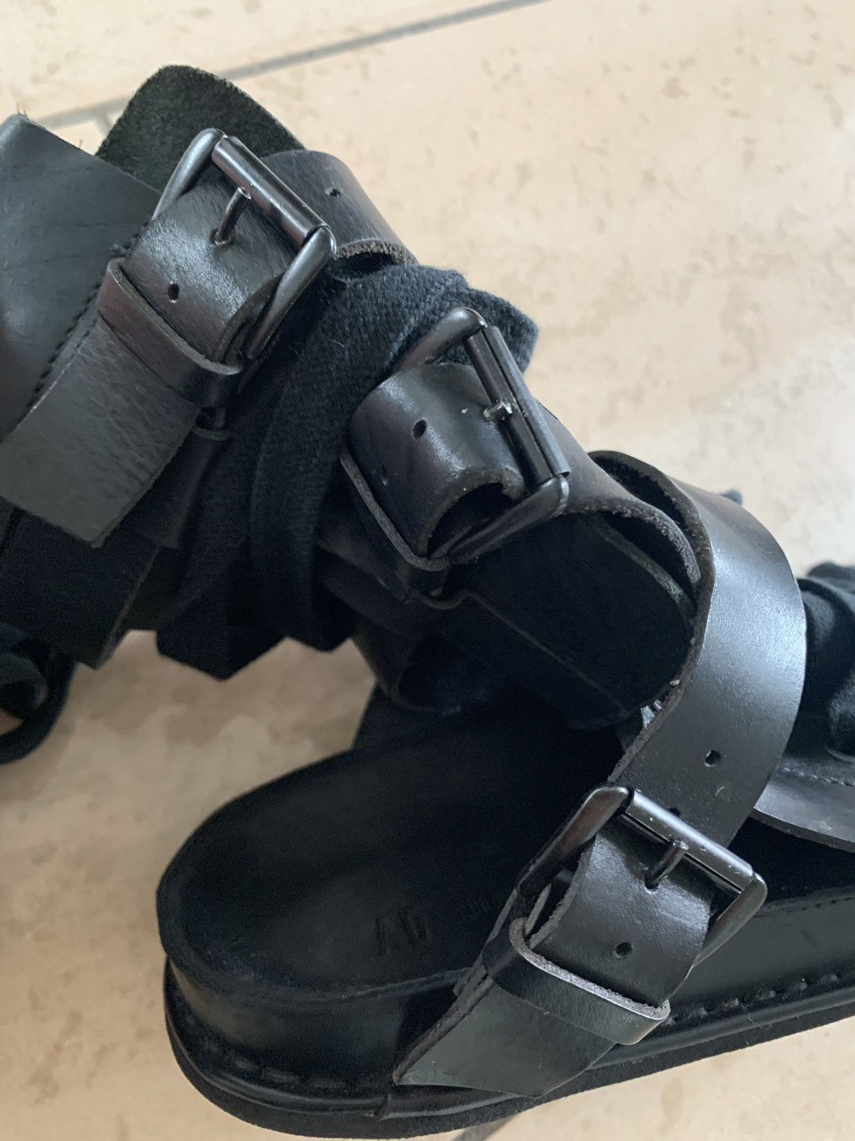 Ann Demeulemeester Ann Demeulemeester leather gladiator sandals Size US 11 / EU 44 - 9 Thumbnail