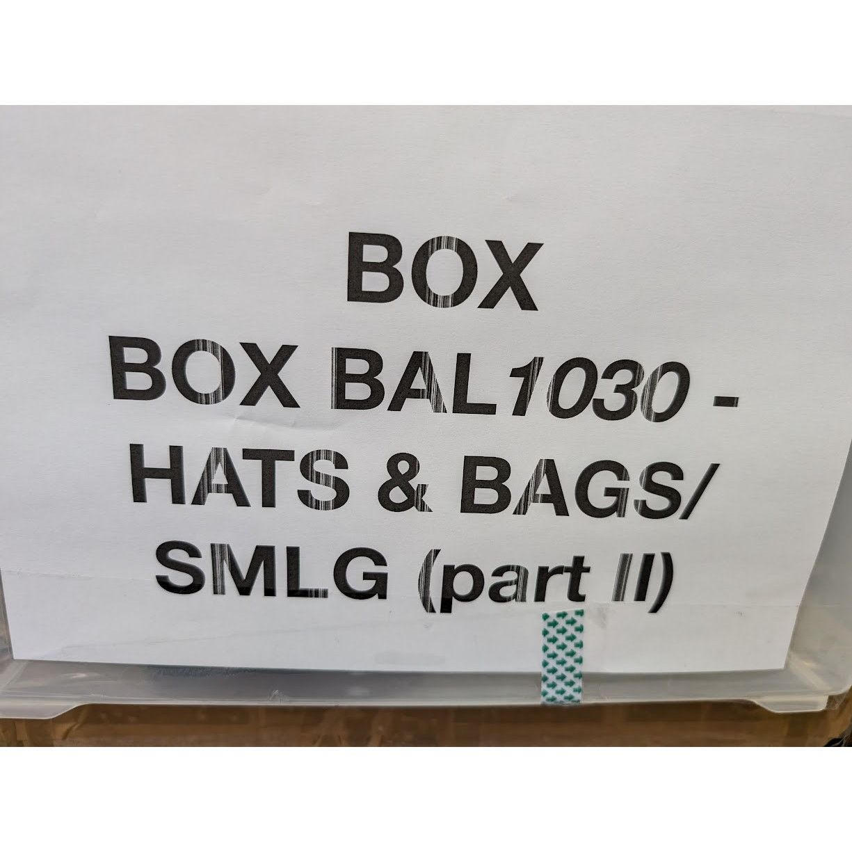 Balenciaga o1rshd1 Size: L / BB Monogram Hat/Cap in Black Size ONE SIZE - 20 Thumbnail