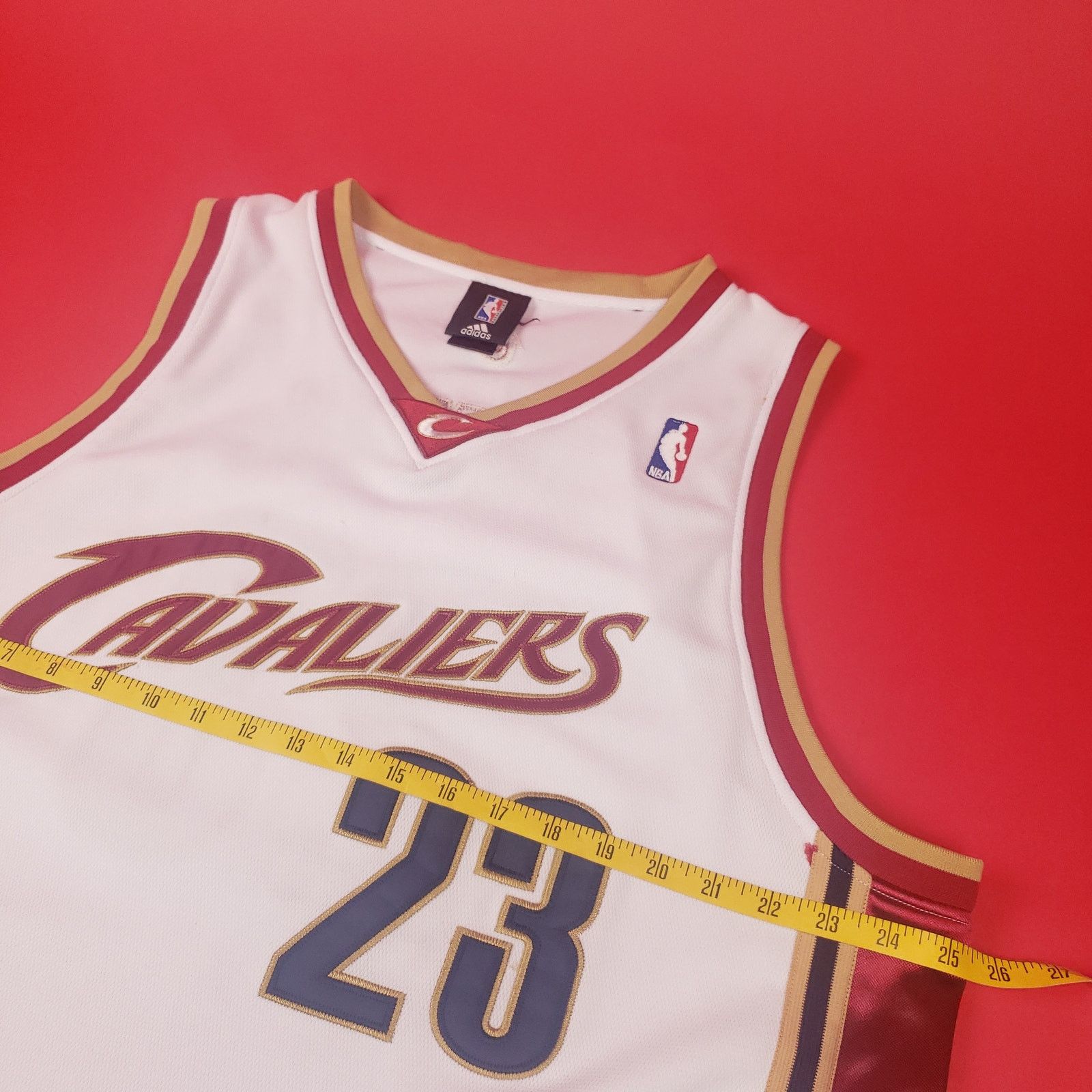 Adidas 2004 LeBron James Cleveland Cavs Cavaliers Adidas Jersey 54 Size US XL / EU 56 / 4 - 13 Thumbnail