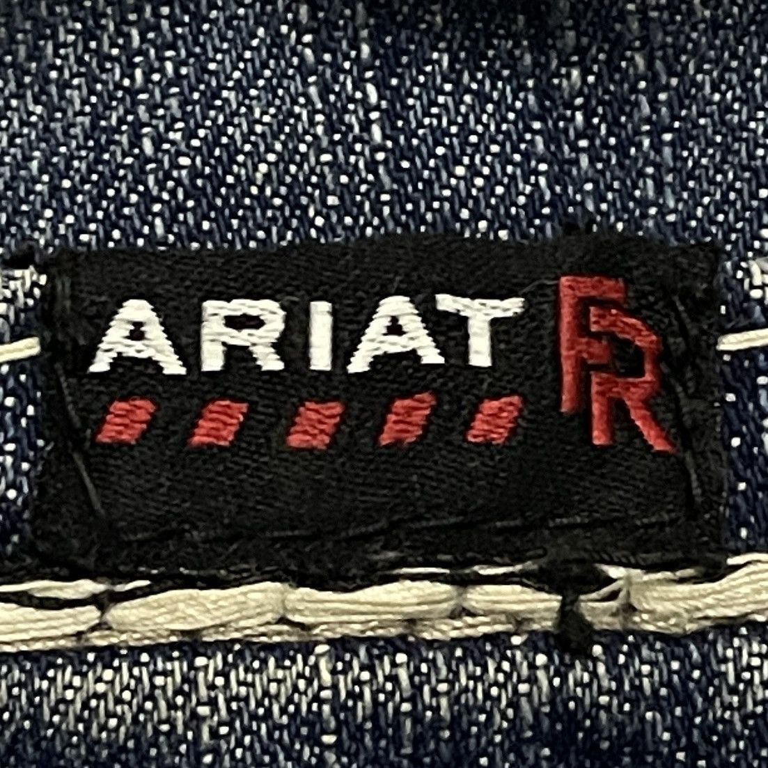 Ariat × Vintage Vintage Brand Ariat Distressed Jeans 1990s Size US 34 / EU 50 - 9 Thumbnail