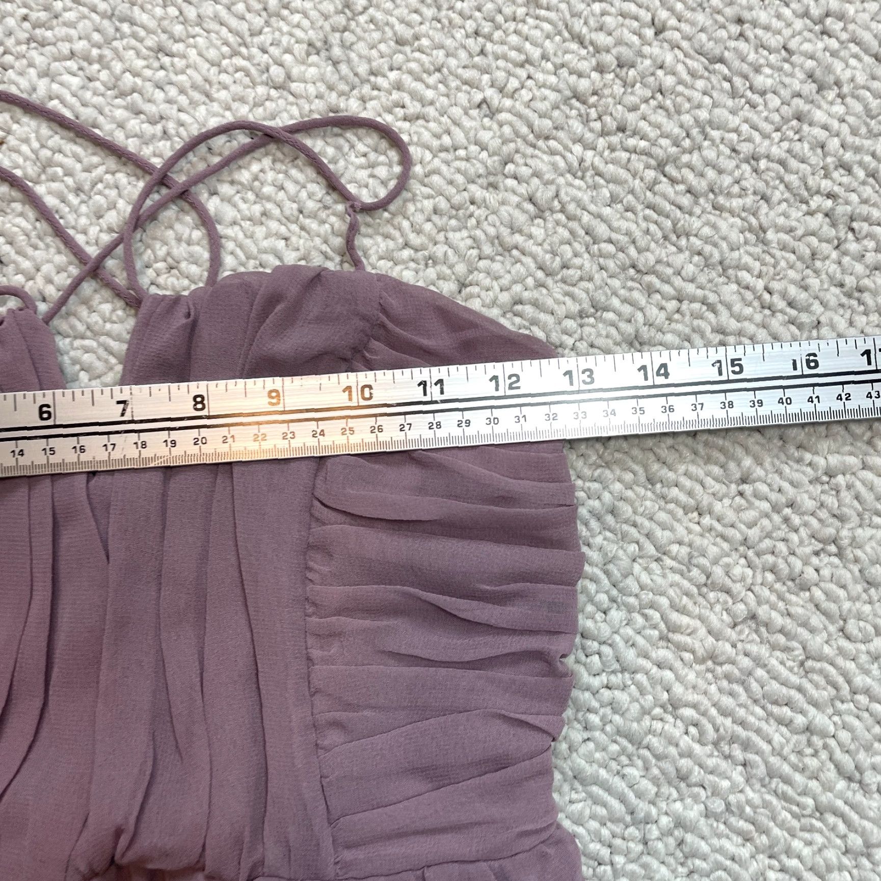 Vintage American Rag Cie Dress Womens Small Light Purple Sleeveless Gown Shift Stretch Midi Casual Party/Cocktail Size S / US 4 / IT 40 - 5 Thumbnail