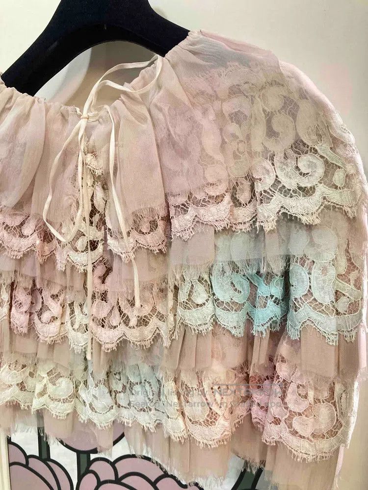 Chanel Chanel Roman series dreamy flower embroidered cloak Size XS / US 0-2 / IT 36-38 - 2 Thumbnail