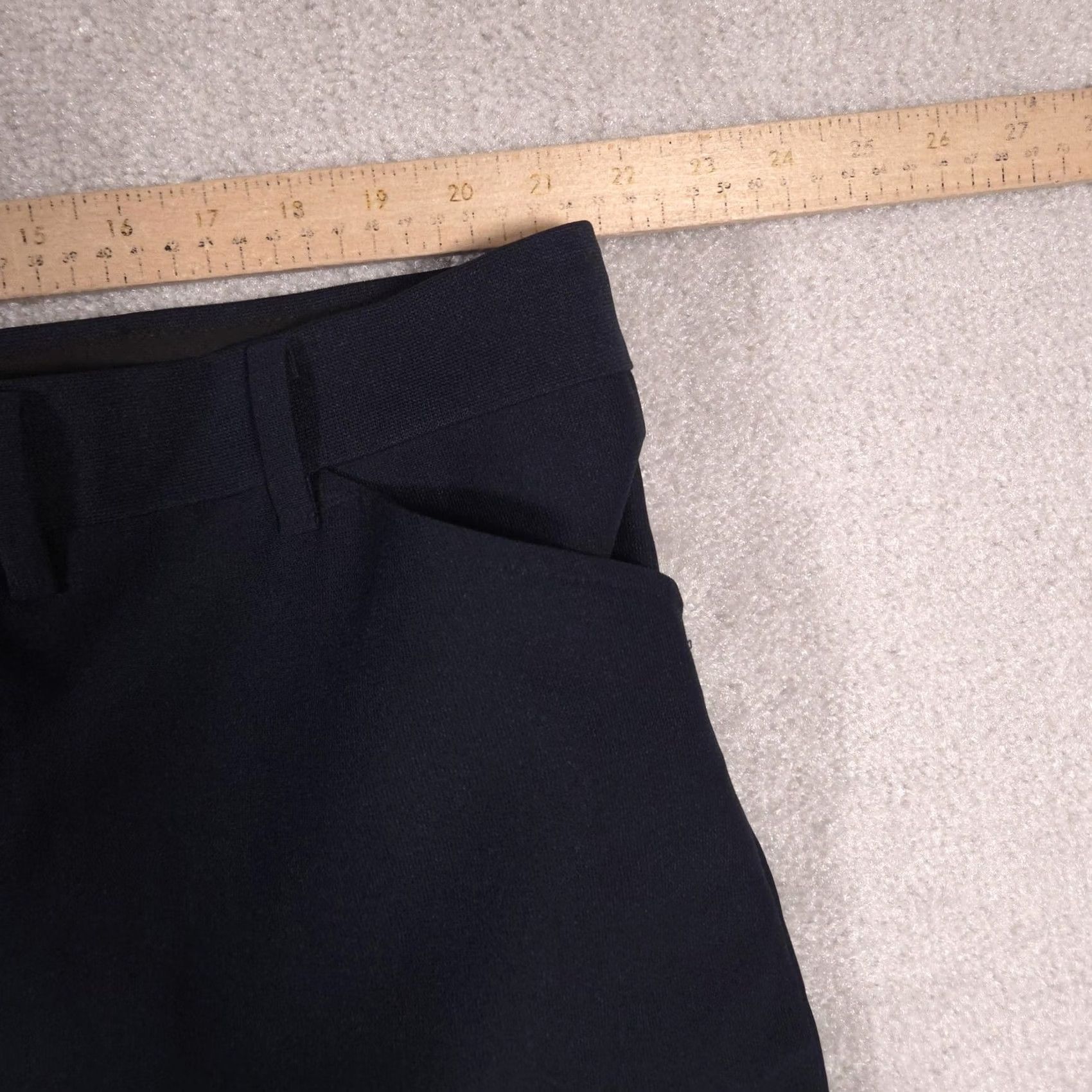 Wrangler Wrangler Dress Pants Mens 42 Blue Microfiber Flat Front Uniform Work USA Dress Pants Mens 42 Blue Microfiber Flat Front Uniform Work USA Size US 42 / EU 58 - 6 Thumbnail