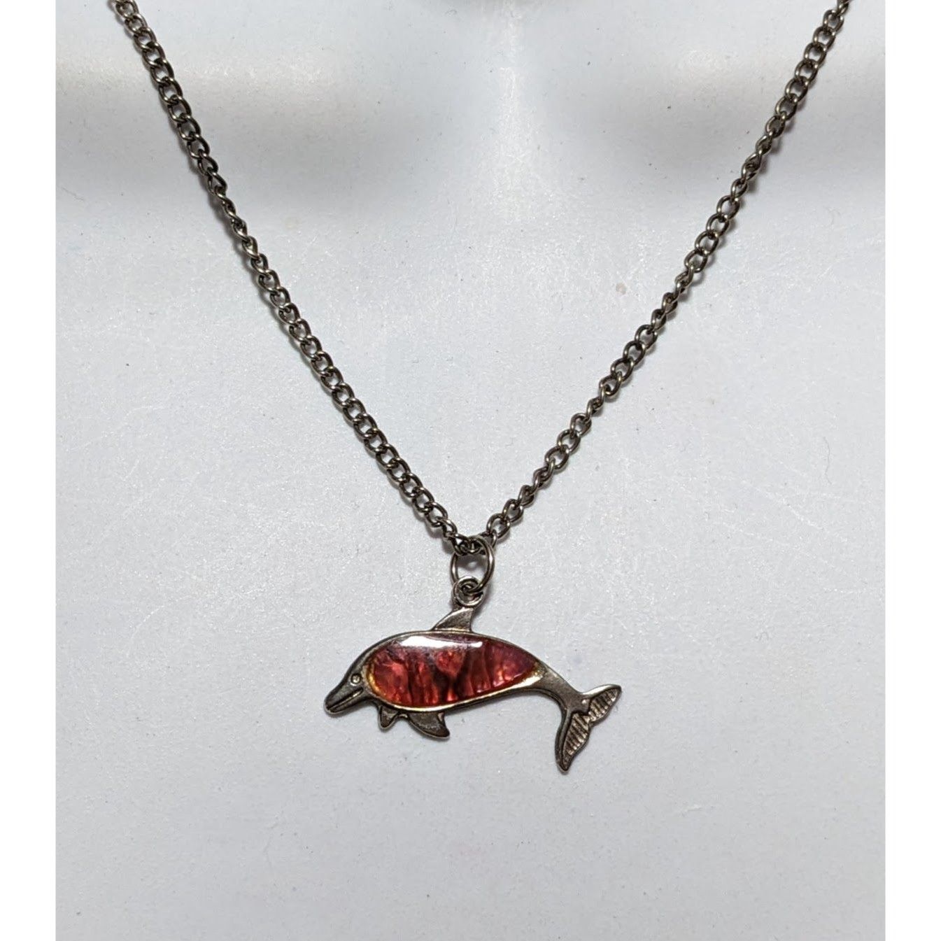 Other Pink Shell Dolphin Necklace Size ONE SIZE - 9 Thumbnail