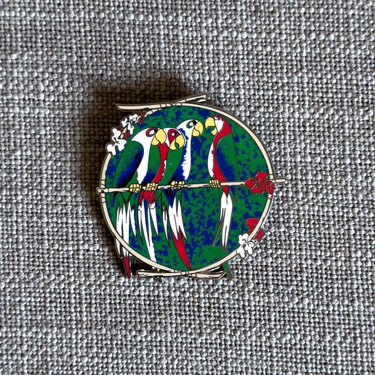Disney Poster Tropical Serenade Pin Tiki Room Adventureland Size ONE SIZE - 4 Thumbnail