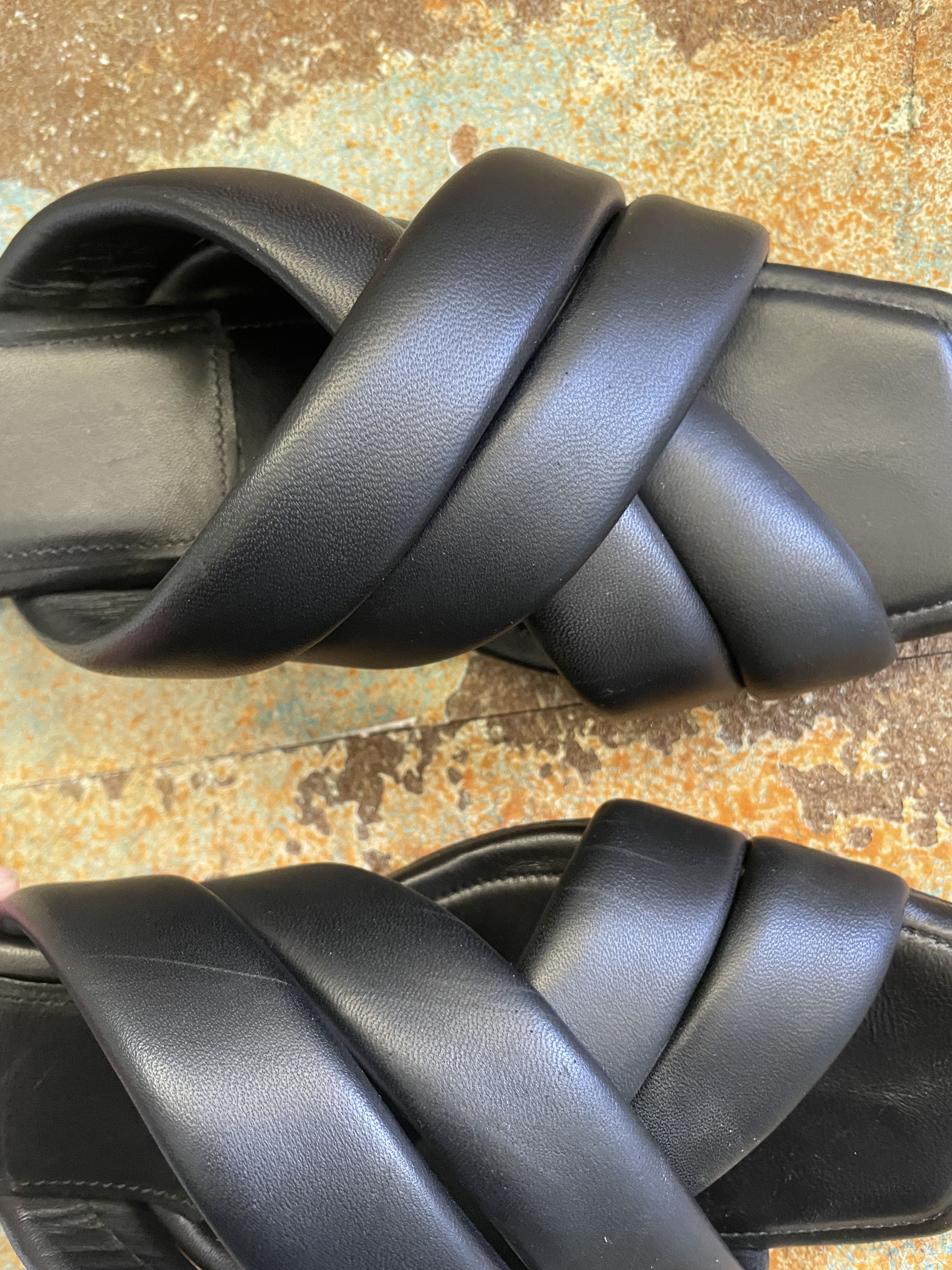 Anine Bing Black Eve Heels Size US 11 / IT 41 - 4 Thumbnail