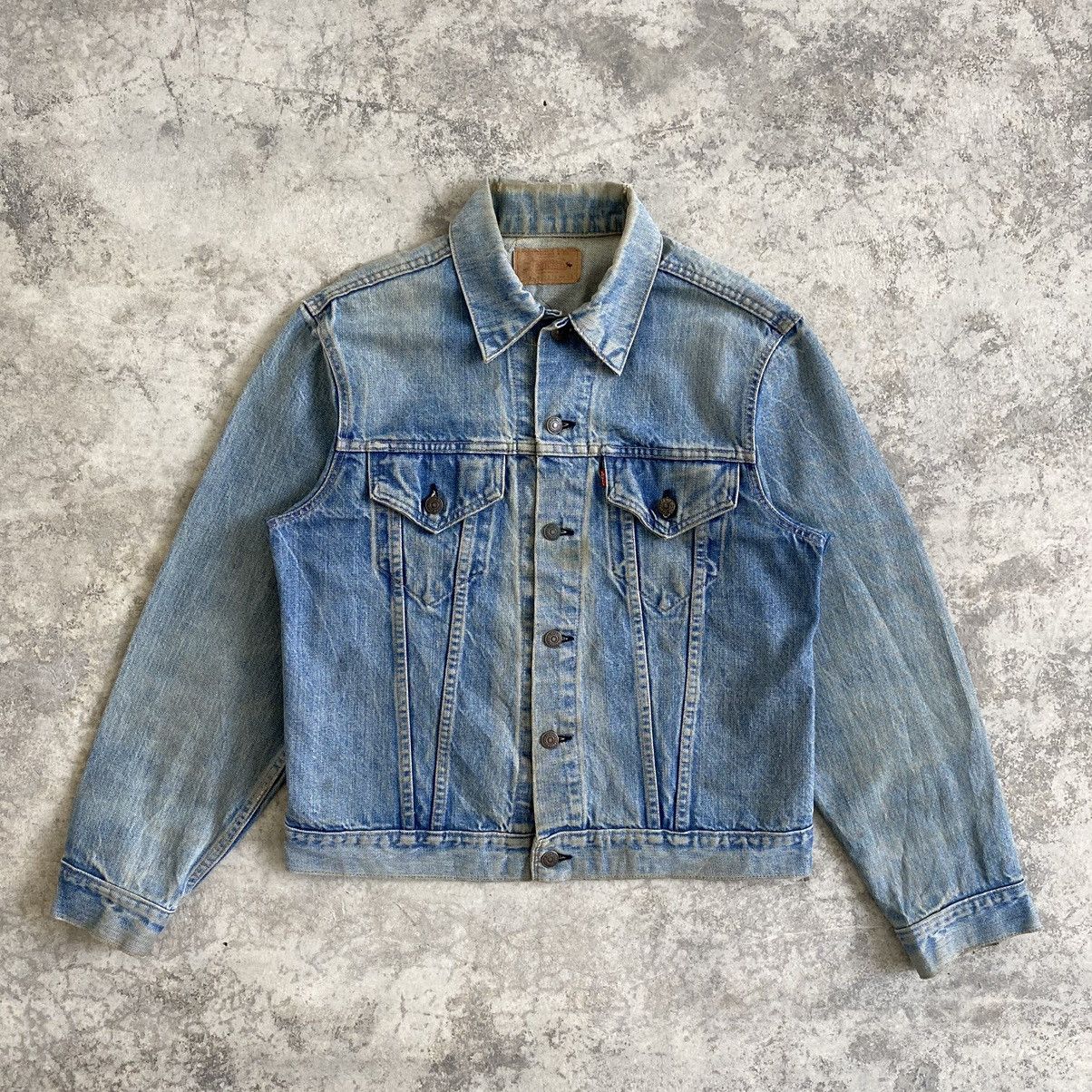 Levi's VTG 70’s Levi’s 505 Type 3 Faded Blue Trucker Denim Jacket Size US M / EU 48-50 / 2 - 1 Thumbnail