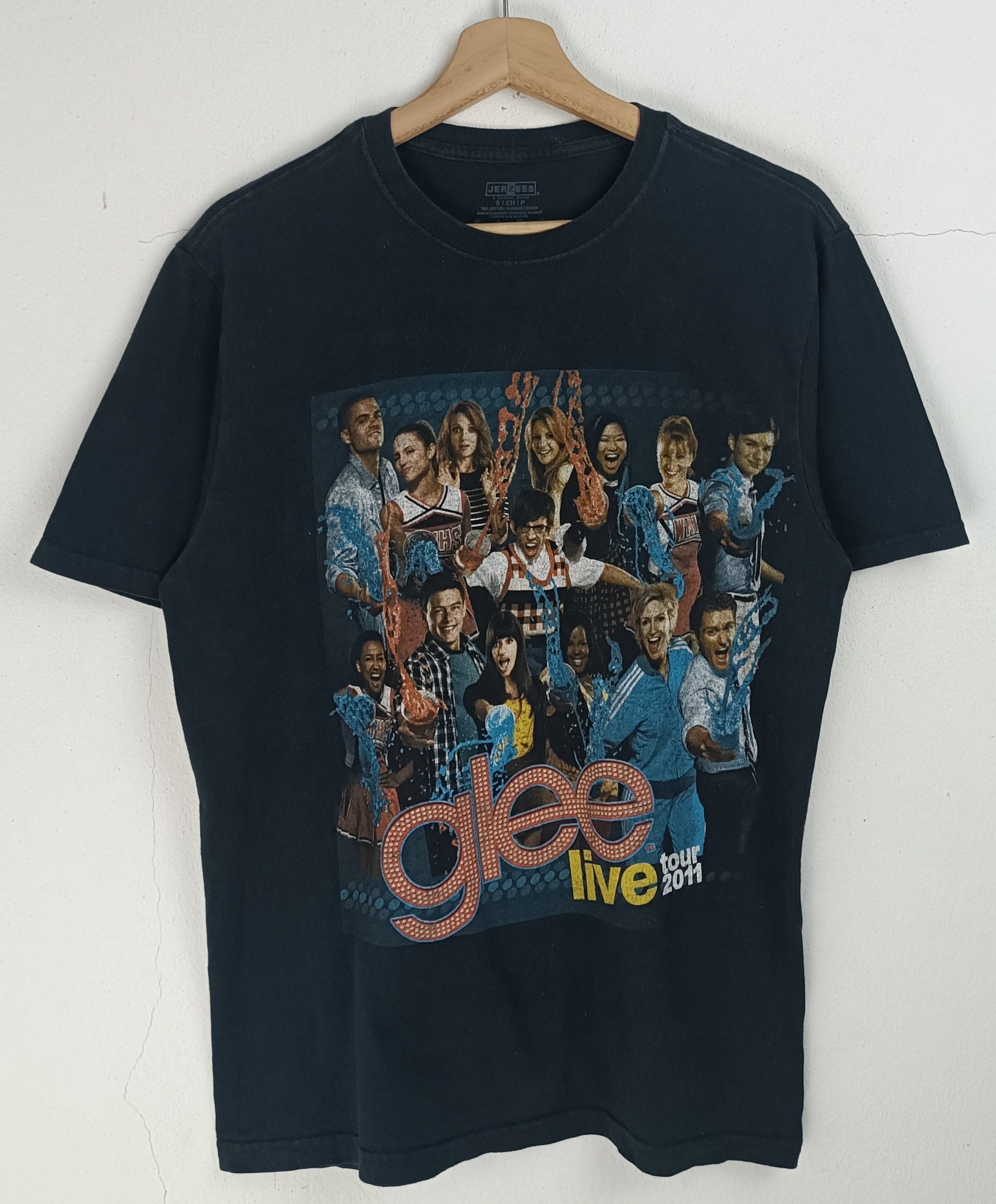 Vintage VINTAGE '11 GLEE ON TOUR LIVE TEE TV SERIES FRIENDS OFFICE Size US S / EU 44-46 / 1 - 3 Thumbnail
