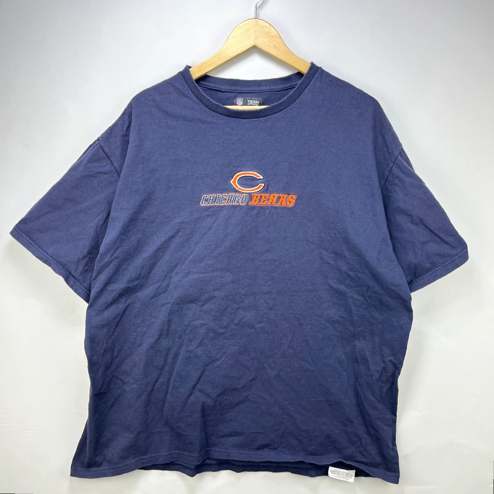 NFL VINTAGE Chicago Bears Embroidered T-Shirt XL NFL Men Men XL Blue Size US XL / EU 56 / 4 - 2 Thumbnail