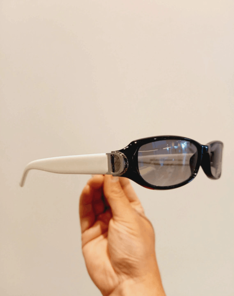 Dior × John Galliano × Vintage Christian Dior Sunglasses Cold Glaze Ski Pop Shield Vintage Size ONE SIZE - 1 Thumbnail
