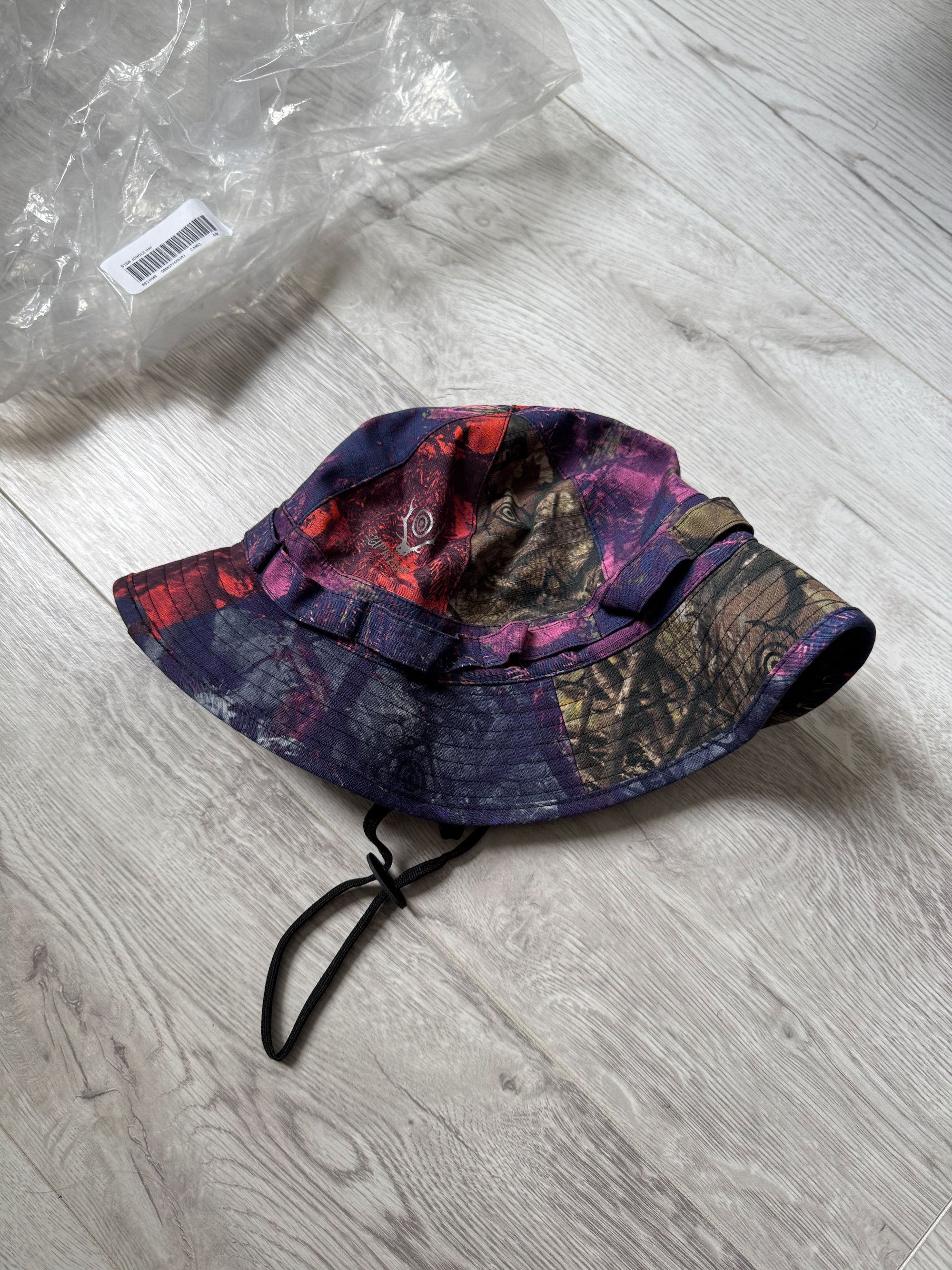 South2 West8 × Supreme Camo Jungle Bucket Hat 3L Ripstop Size S/M