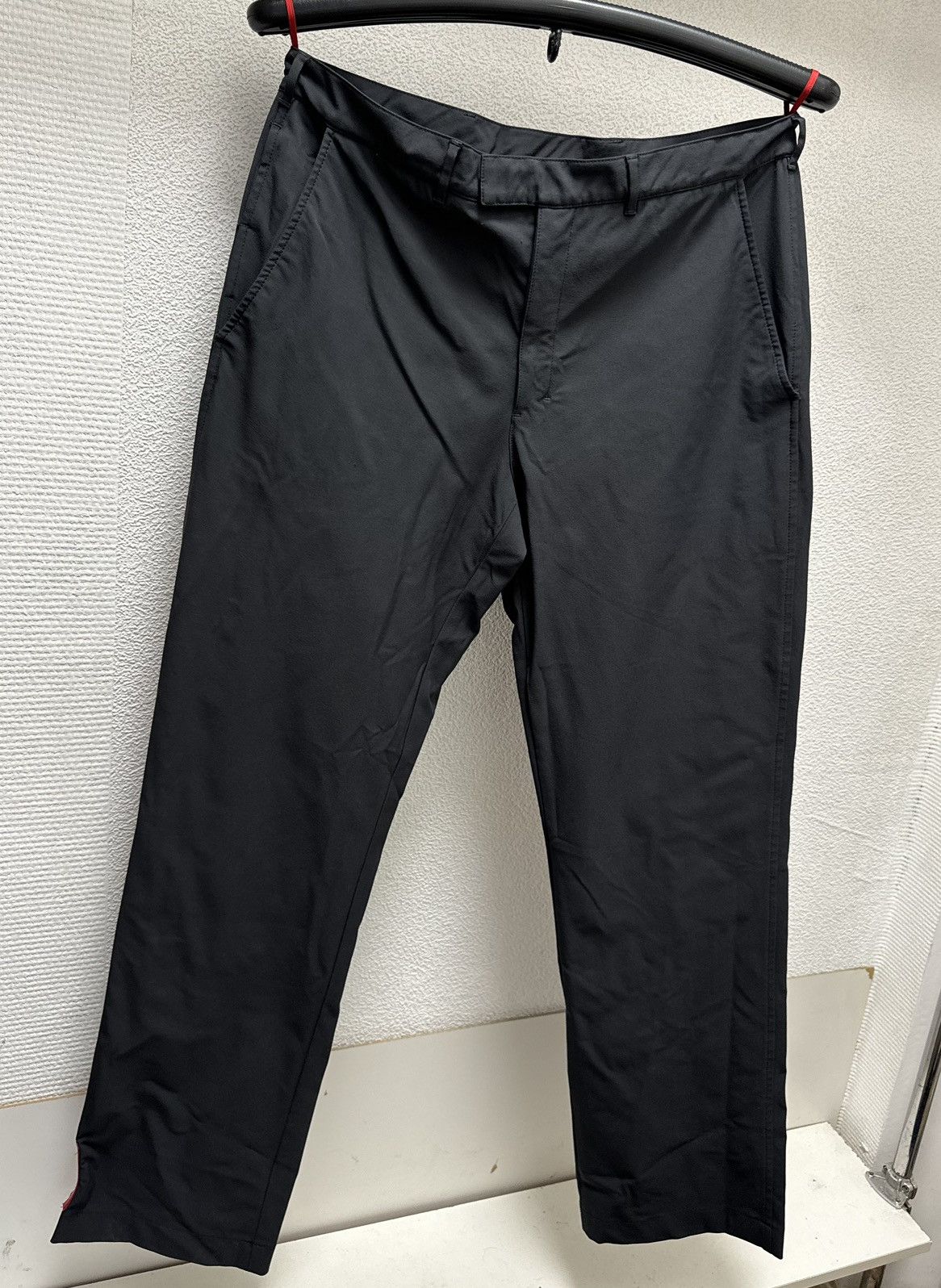 Prada nylon pants 50 size red tab 34 M-L casual