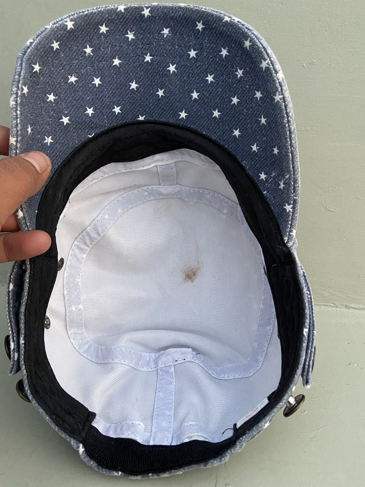 If Six Was Nine 2000s star studded patrol hat Size ONE SIZE - 8 Thumbnail