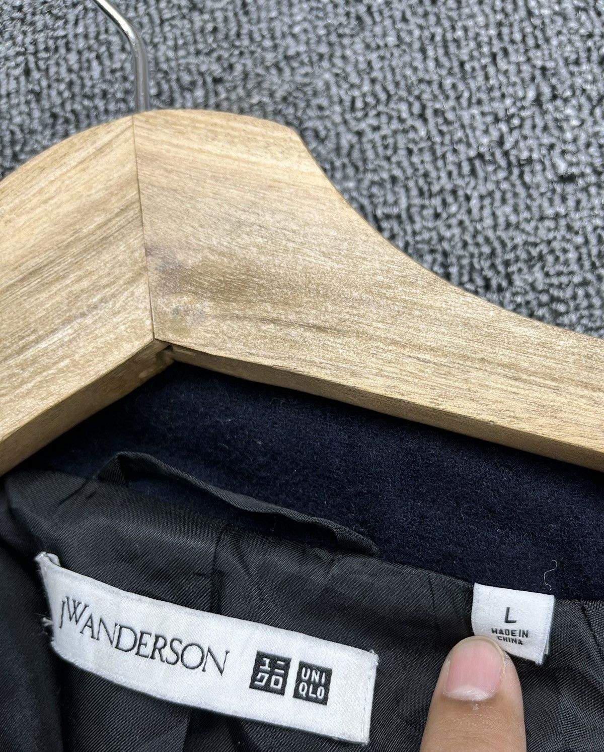 JW Anderson × Uniqlo J.W.Anderson Uniqlo Button Up Wool Long Jacket Size US L / EU 52-54 / 3 - 9 Thumbnail