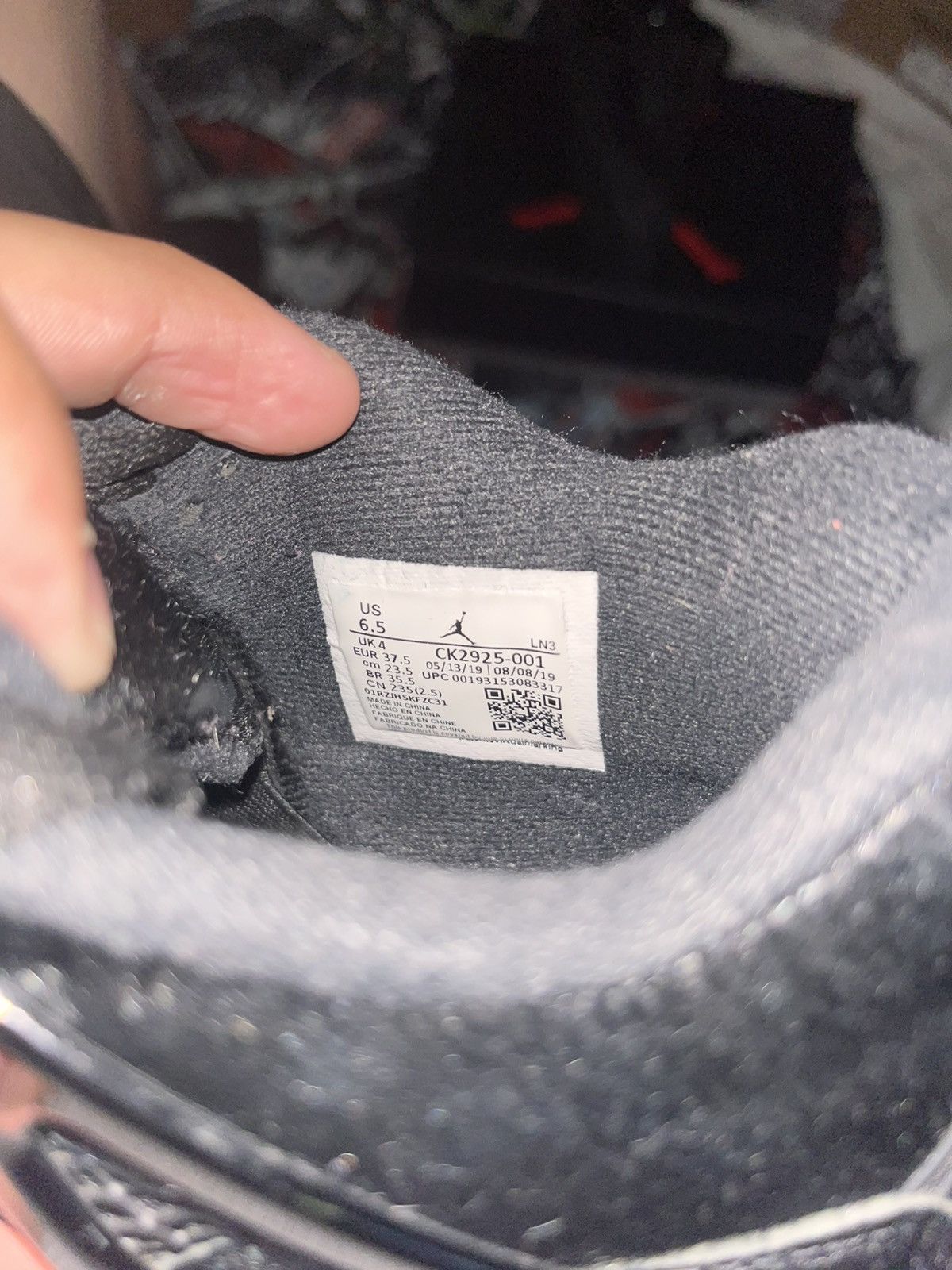 Jordan Brand 2019 Olivia Kim x Wmns Air Jordan 4 Retro ‘No Cover’ Size US 6.5 / IT 36.5 - 6 Thumbnail