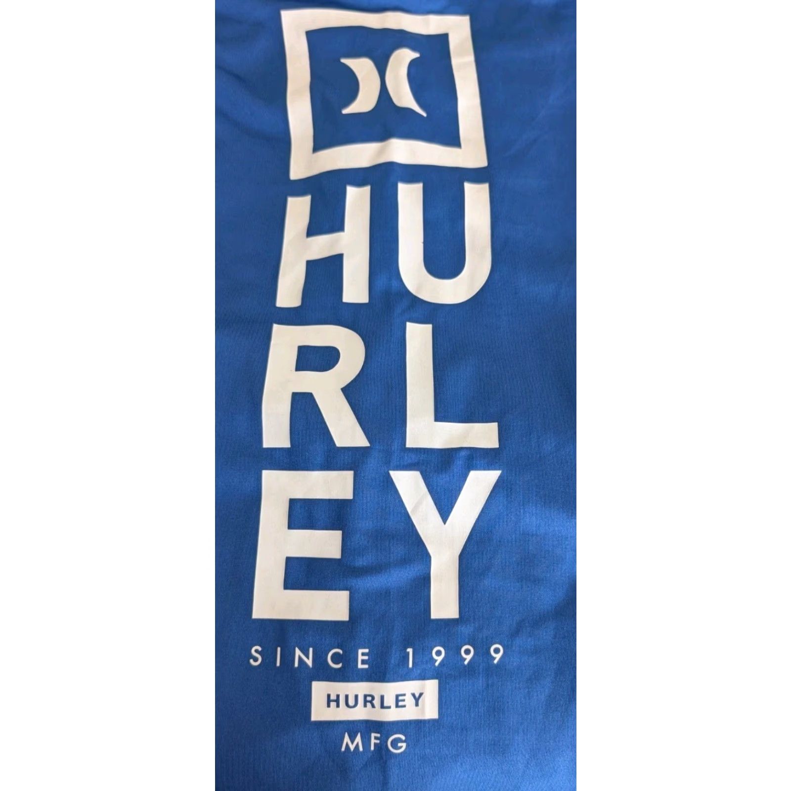 Hurley Hurley Mens Athletic Shirt XXL Blue Pullover Long Sleeve Performance Logo Shirt Size US XXL / EU 58 / 5 - 5 Thumbnail