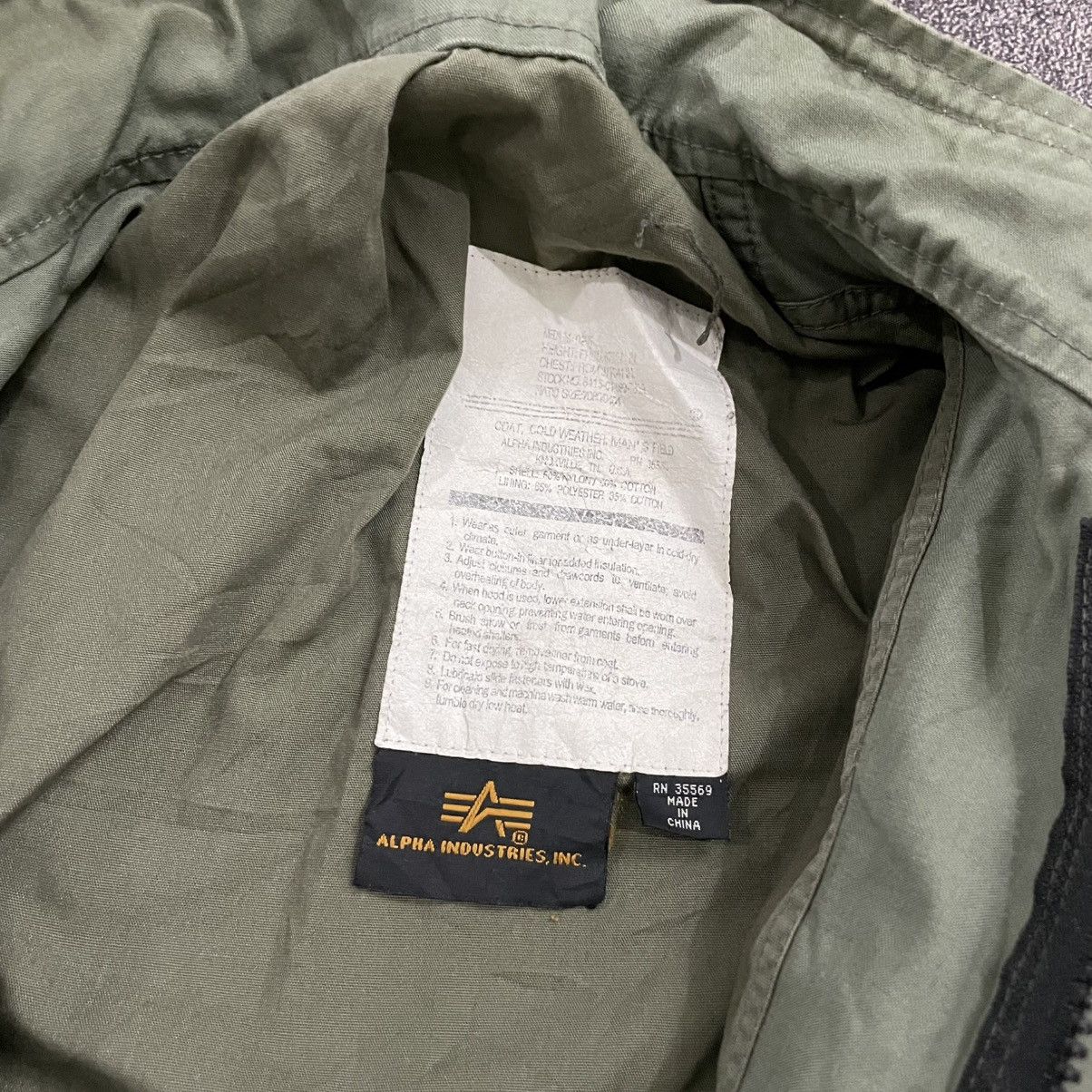 Alpha Industries Alpha industries m65 Size US S / EU 44-46 / 1 - 3 Thumbnail