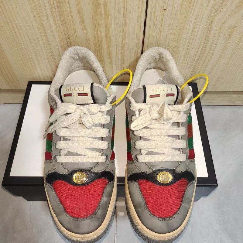Gucci Gucci Screener Low Top Casual Sneakers for Men - Size US 7.5 / EU 40-41 - 2 Thumbnail